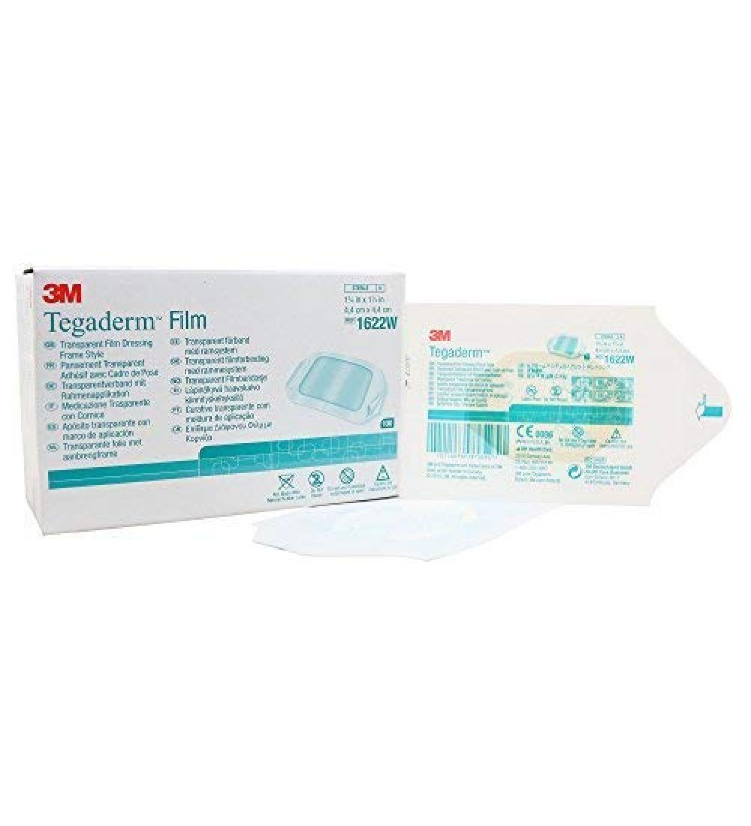 7779329 PT# 1622W Dressing Tegaderm Sacral 1-3/4x1-3/4" Film Adh Adhr 100/Bx Made by 3M Medical Products