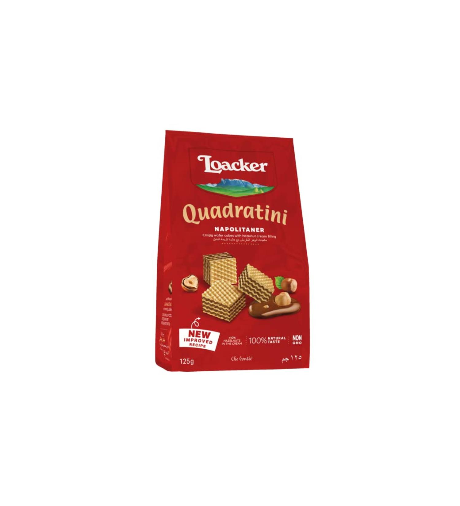  Loacker Loacker Napolitaner squares - 125 g - Buy Online on GoSupps.com