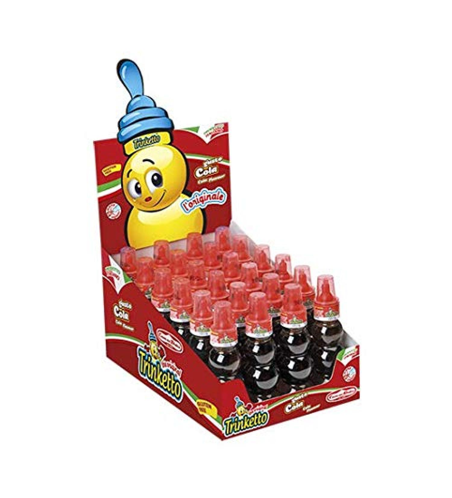 Casa del Dolce Trinketto Original Cola Flavored Soft Drink - 1 x 24 Bottles (1680 ml.) - Buy Online on GoSupps.com