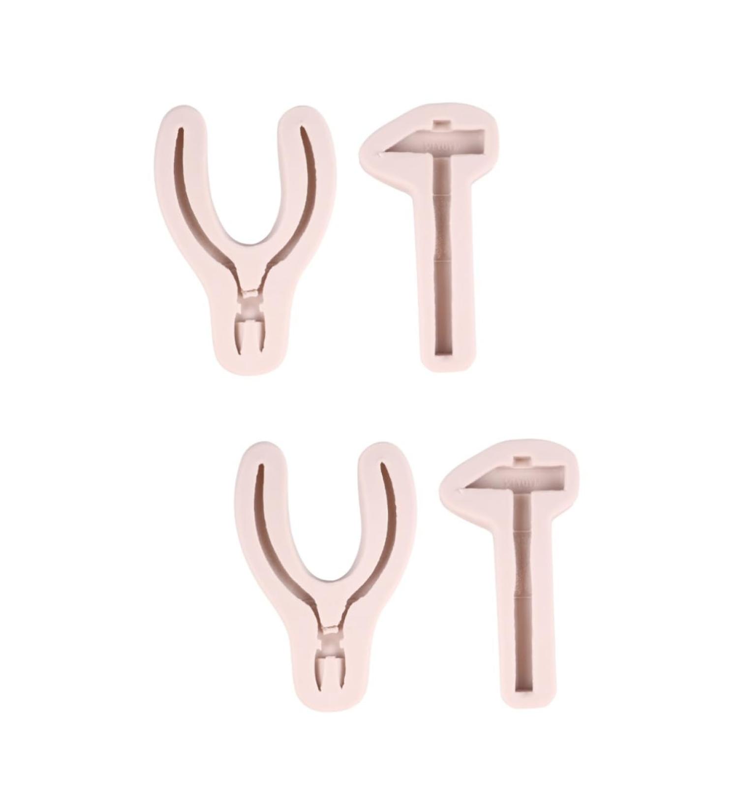 4 Pcs Silicone Mold Hammer Silicone Scissors for Crafting Silicone Chocolate Pliers Silicone Baking Molds Chocolate Candy Molds Silicone Soap Molds Cake Silica Gel Wrench 12X8cmx2pcs Assorted Colorx2pcs - Buy Online on GoSupps.com