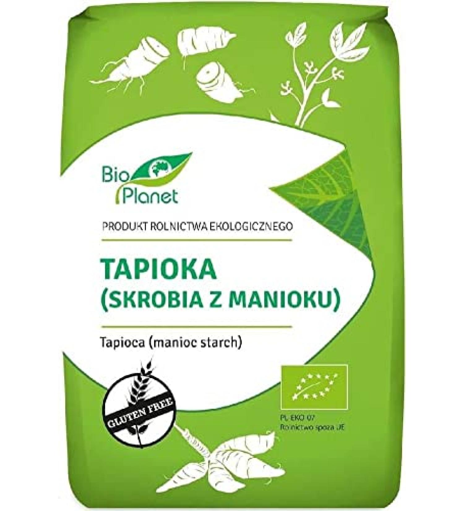 TAPIOCA (CASSAVA STARCH) GLUTEN FREE ORGANIC 800g - BIO PLANET