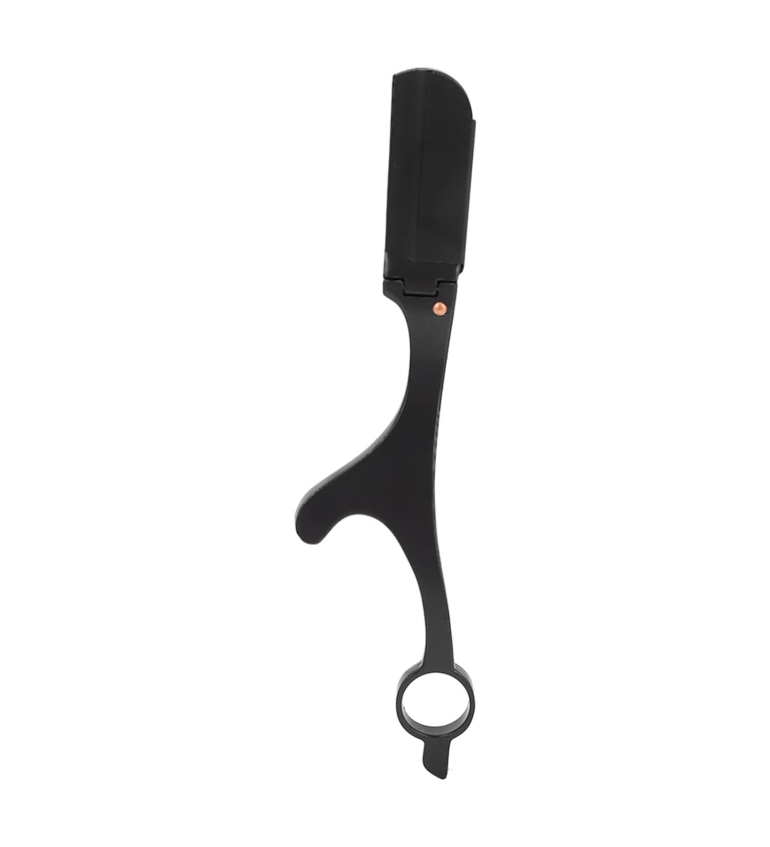 Syh & Aqye Black Eyebrow Razor for Women | Facial Razors for Peach Fuzz Removal - Compact & Blade-Free - Buy Online on GoSupps.com
