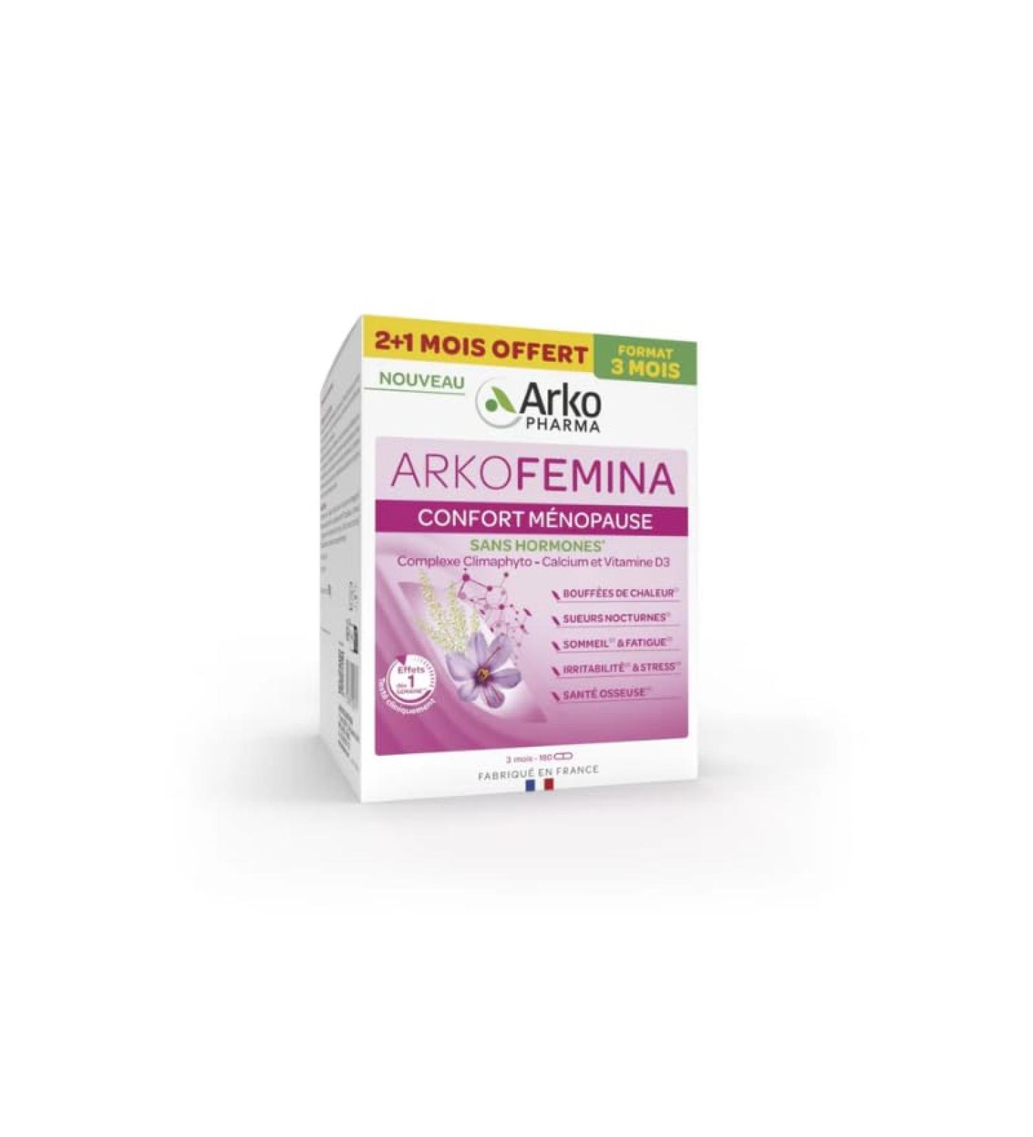 ArkoPharma Arkofemina Comfort Menopause 2 months + 1 month free x180 capsules