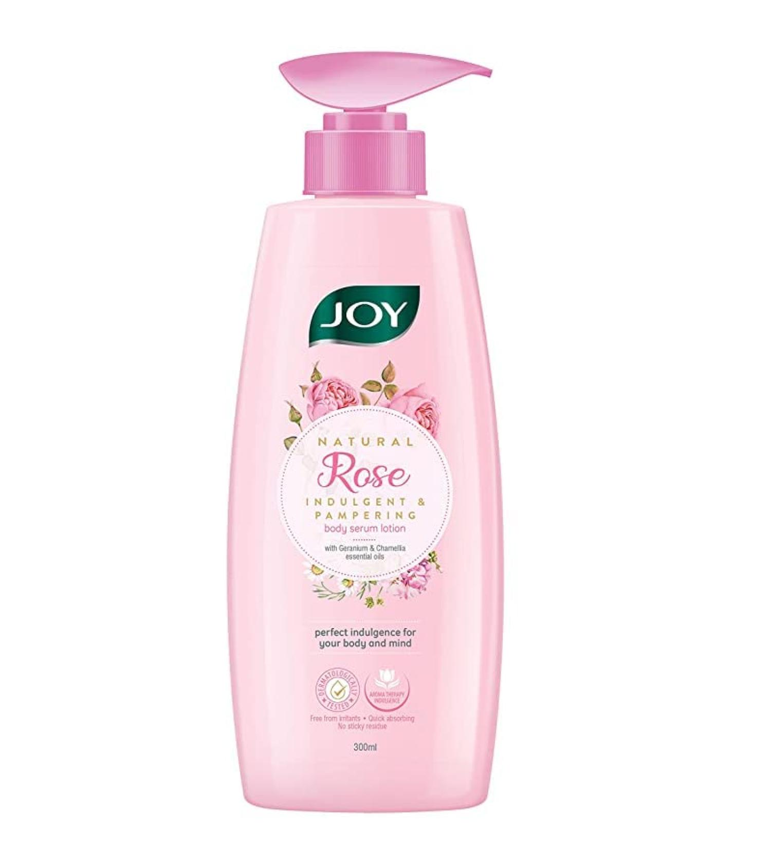 Joy Rose Body Serum Lotion 300ml - Buy Online on GoSupps.com
