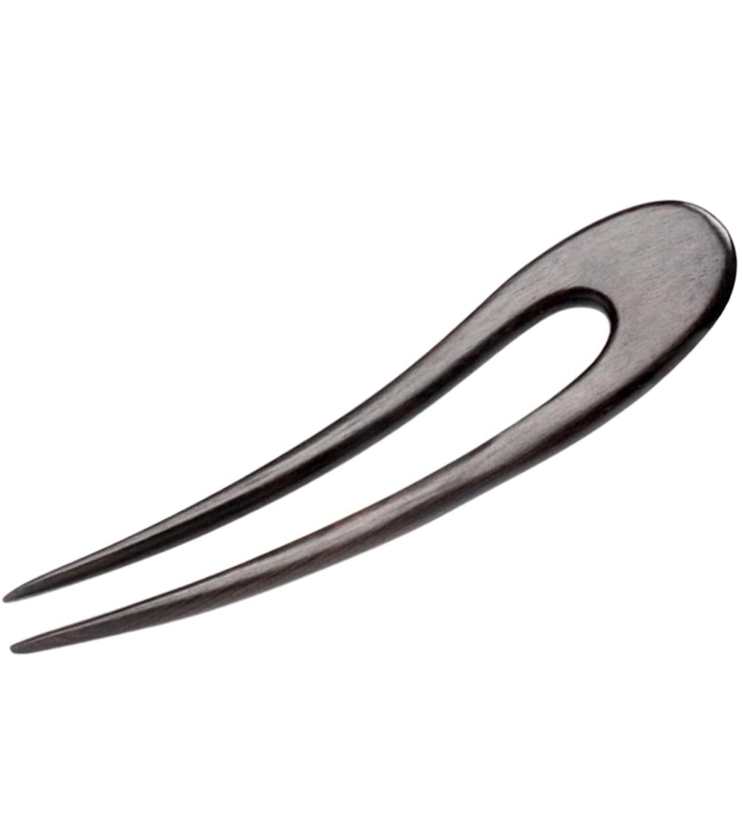 FRCOLOR U-shaped Hairpin Girls Hair Accessories Bridal Hair Accessories Hair Fork 4 Prong Hair Accessories for Girls U Shaped Hair Clips for Girls Bun Hair Holder Bride French Hair up Wood - Buy Online on GoSupps.com