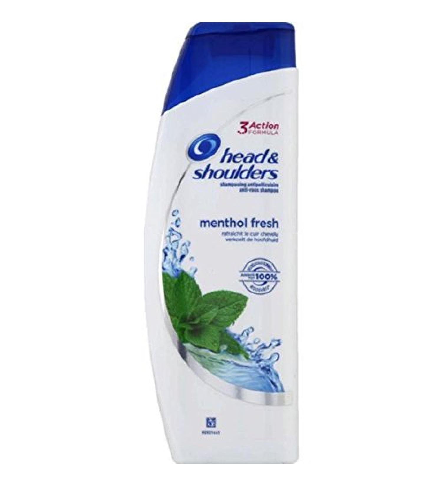 Head & Shoulders Shampoo MENTHOL 2 x 280ml