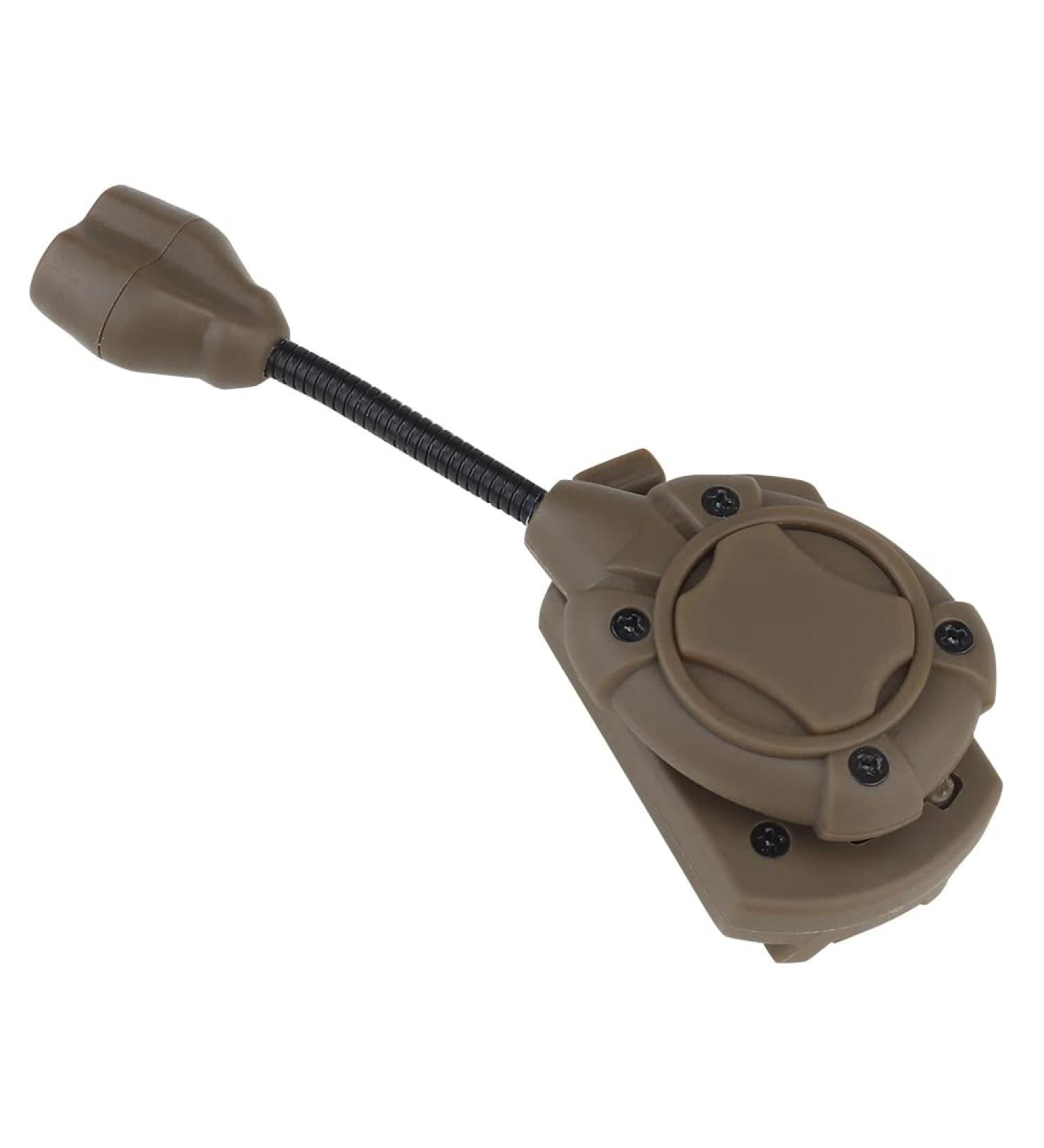 Tactical Helmet Light - 3 Colors Signal Light Adapter for Ops Core & ARC Rail Helmet Lamp (Brown) - Best International Shipping - Buy Online on GoSupps.com
