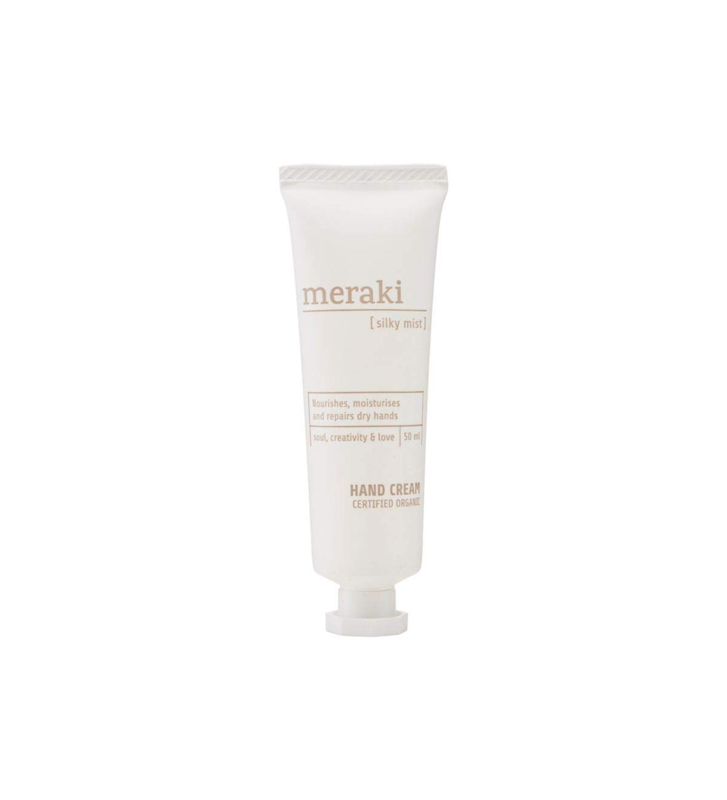Meraki Silky Mist Hand Cream 50ml - Hydrating & Nourishing | International Shipping Available - Buy Online on GoSupps.com
