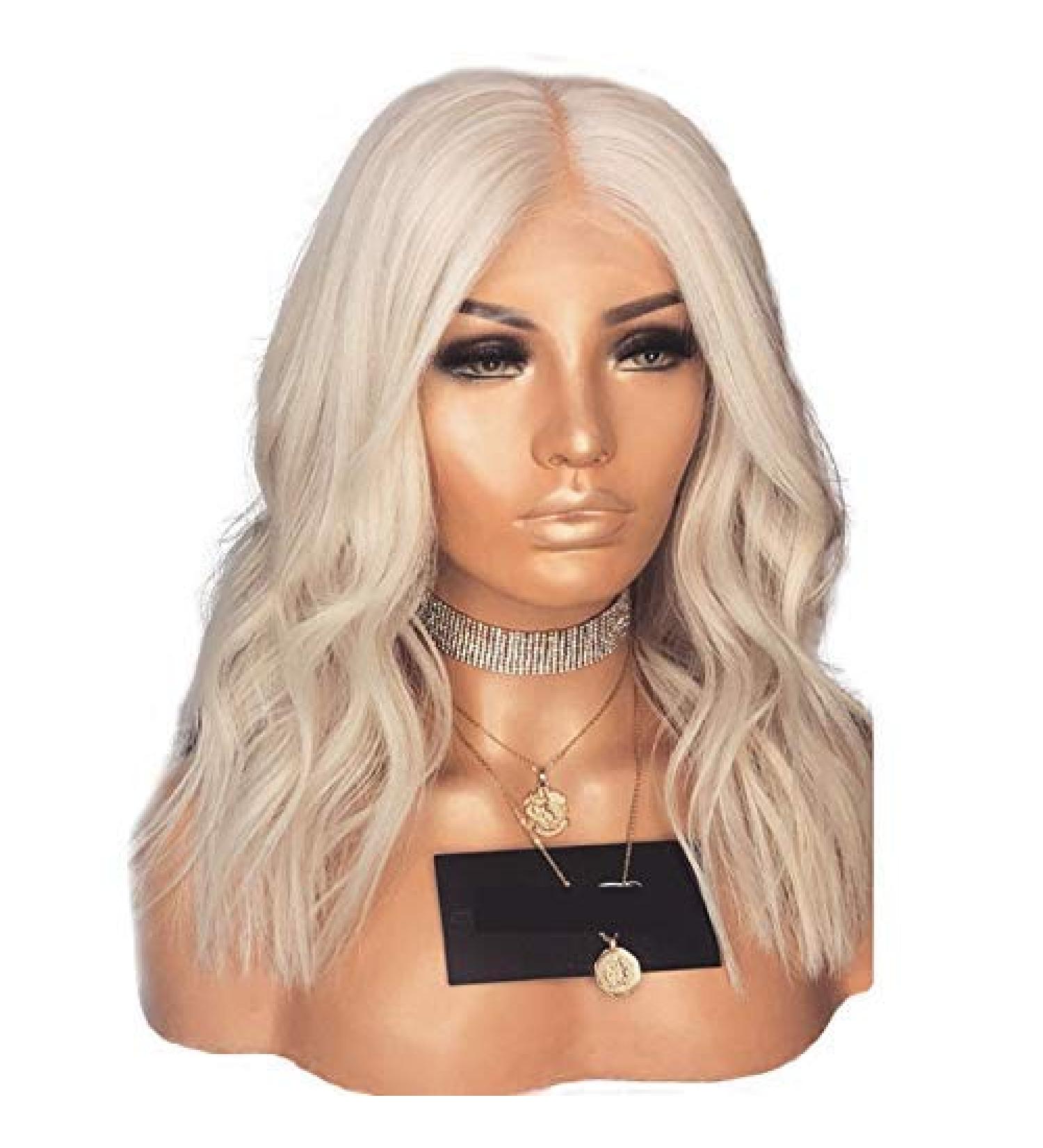 Sunnybluee Charisma 14 Inch Body Wave Lace Front Wig - Heat Resistant Synthetic Hair for Women - Buy Online on GoSupps.com