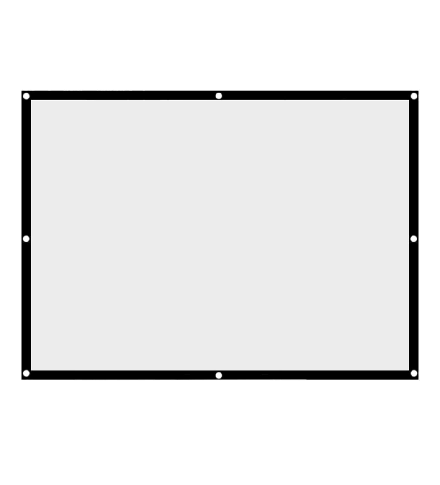 Buy Beamer Canvas Electric | Foldable 4:3 HD Projector Screen | Portable Indoor & Outdoor Film Surface - Buy Online on GoSupps.com