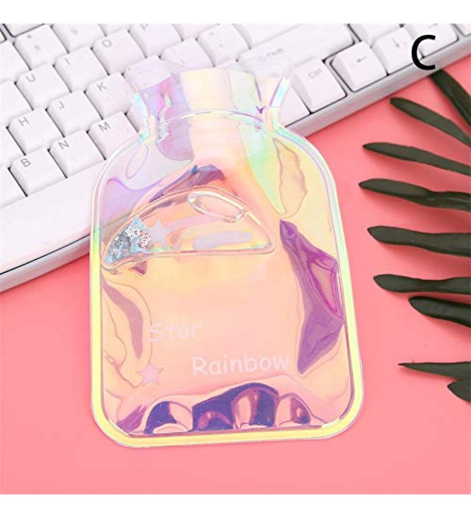 Cozy Reusable Heat Bottle | Winter Handwarmer for Pain Relief & Warmth | Cute PVC Design with Knitted Cover - Perfect Pocket Therapy - Buy Online on GoSupps.com