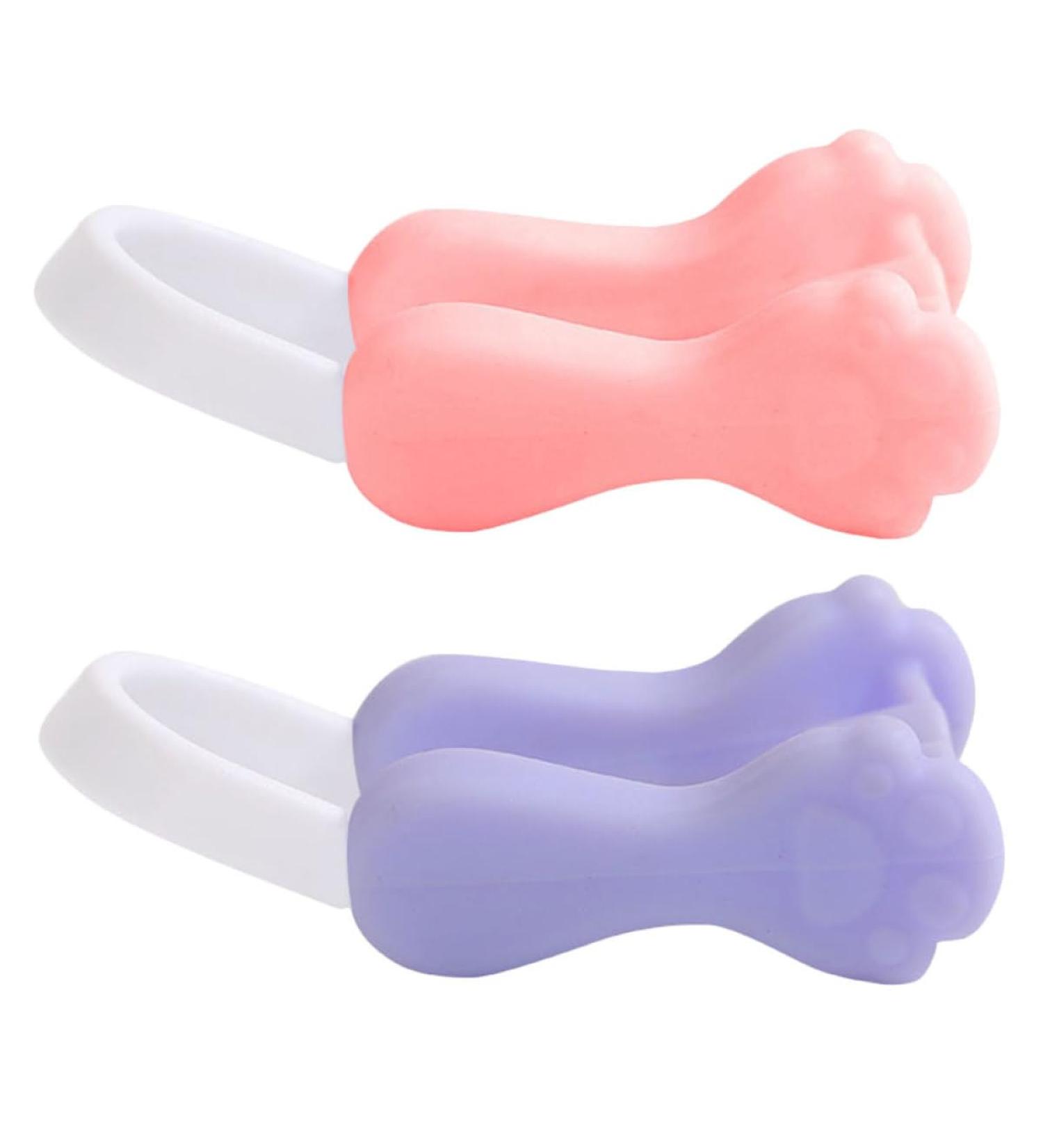INOOMP Pinces Correctrices de Nez en Silicone 2 Pcs pour Remodeler et Lifter le Nez Dispositif Amincissant Confortable et Indolore Sommeil et Soins du Visage - Buy Online on GoSupps.com