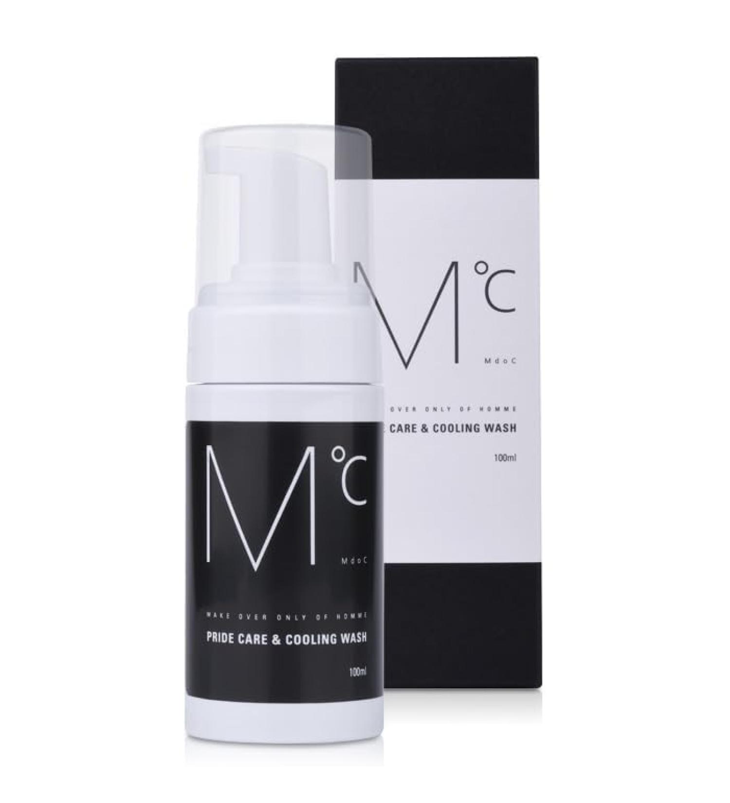 Men's Intimate Area Cleaner - MdoC Pride Care & Cooling Wash - Mousse Type (100ml) - Buy Online on GoSupps.com