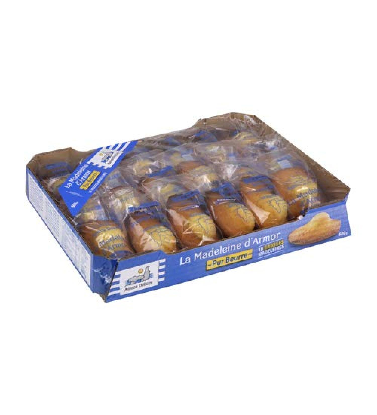 Armor Délices Madeleines d'Armor x 18 594g - Pack of 2
