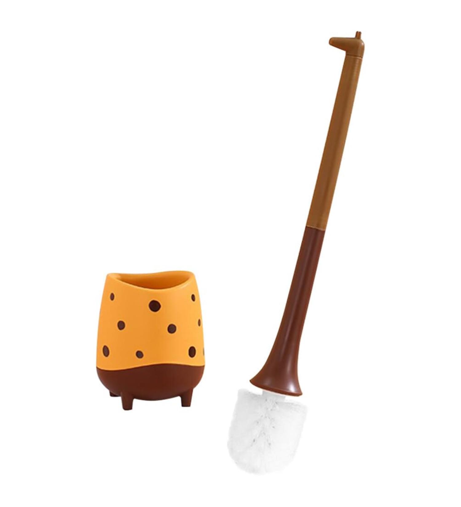 Healeved cleaning accessories shower cleaning brush floor cleaner sweet bathroom sets cleaning brushes for the household toilet brush and holder plastic multifunction soft brushes