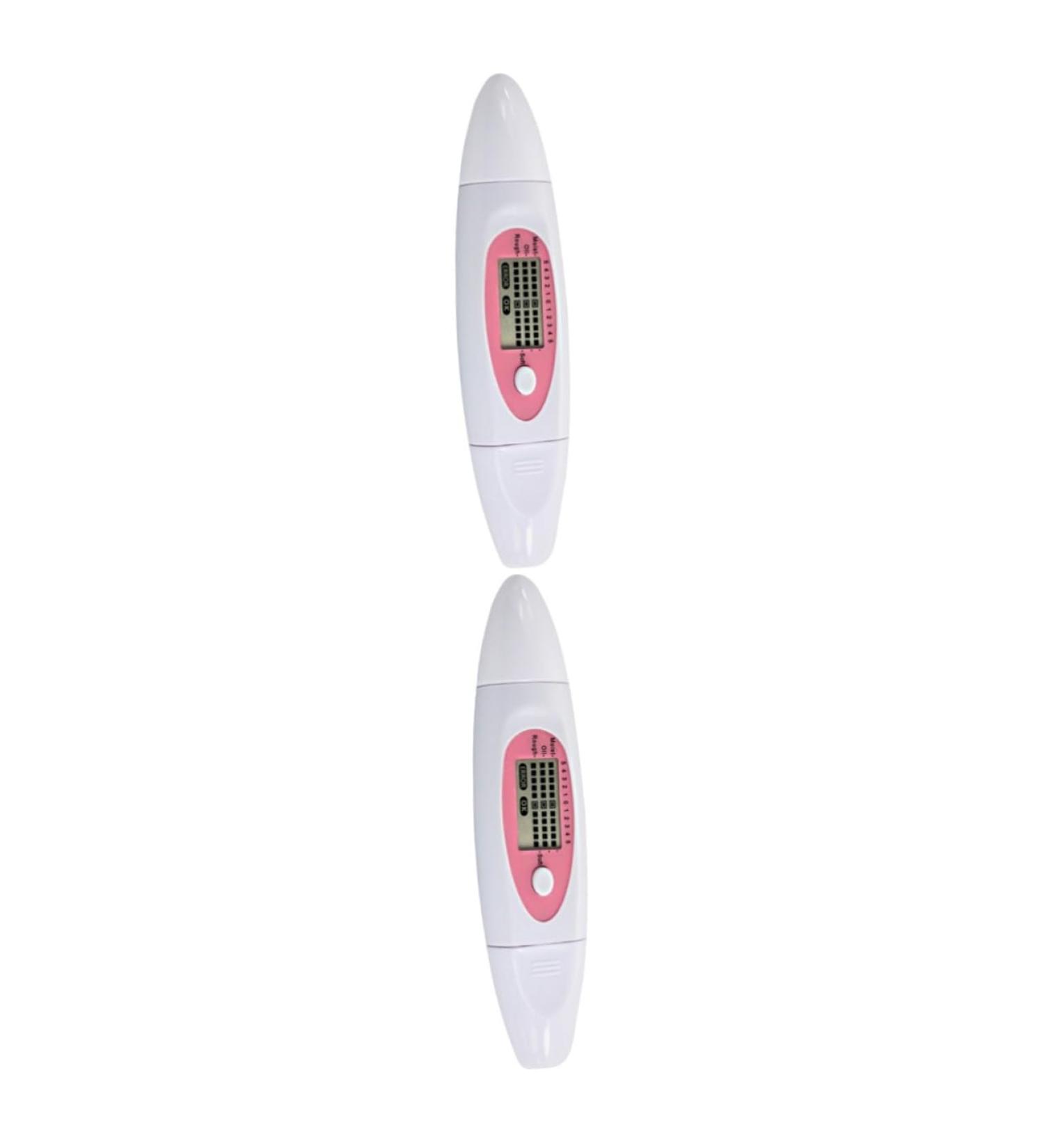Baluue 2pcs 3 1 Digital Skin Moisture Sensor white Sensor Facial Water Analyzer skin detector - Buy Online on GoSupps.com