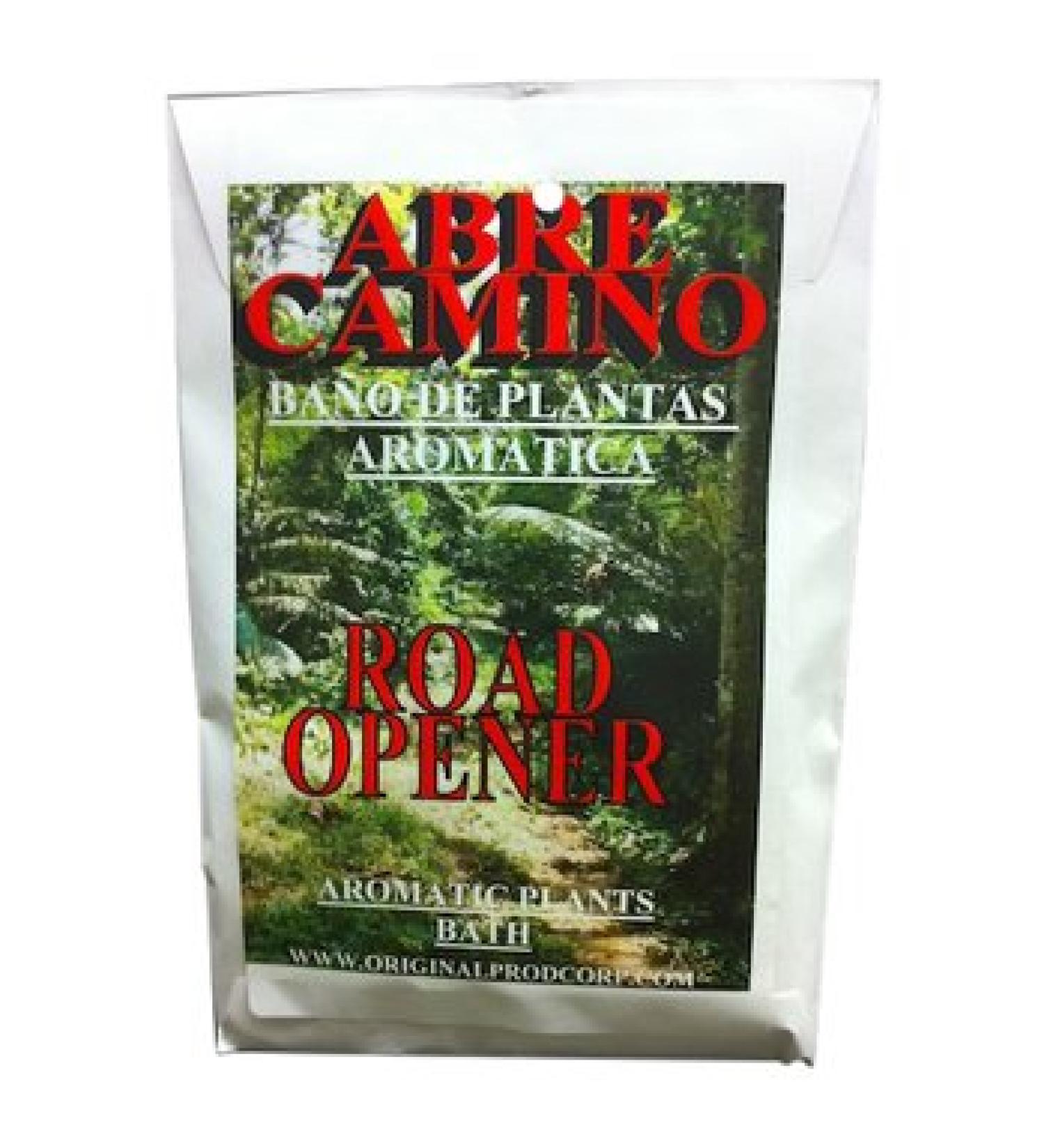 Original Botanica Open Road Abre Camino Herb Bath - Spiritual Cleansing & Protection Body Wash for Prosperity and Good Luck - Buy Online on GoSupps.com