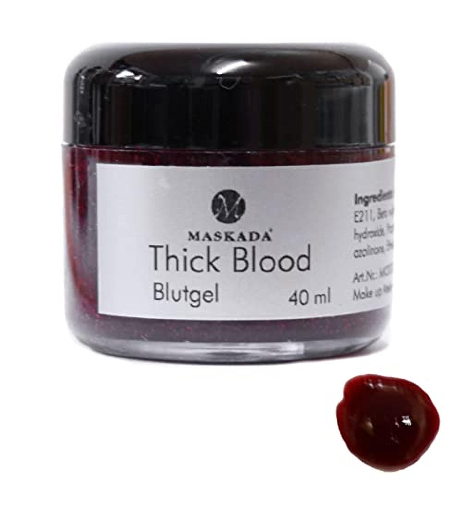 Blood Gel Thick Blood Film Blood Gel Artificial Blood Paste Theater Blood 40ml