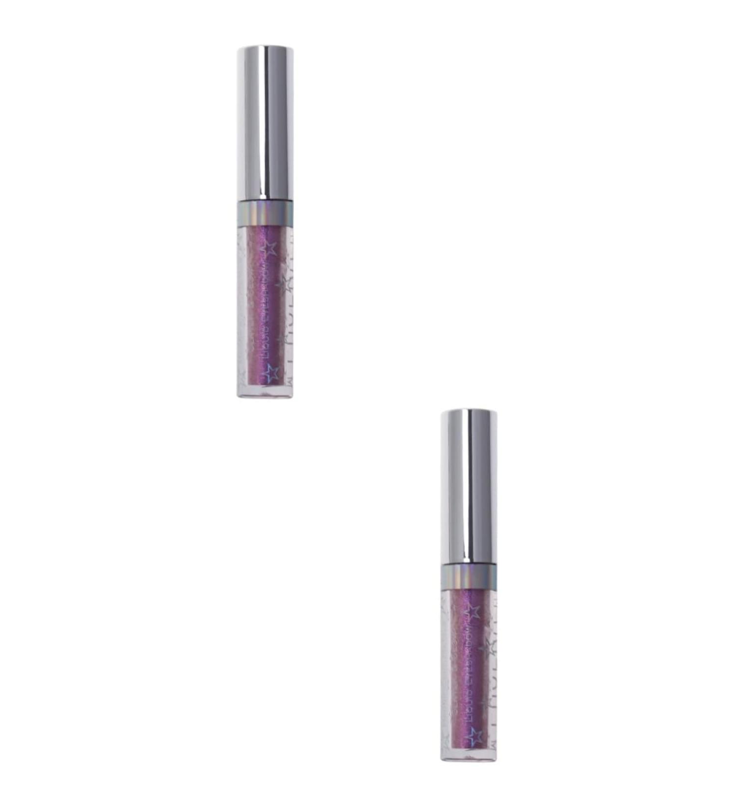 Angoily 2pcs Eyeshadow Purple Eyeliner Liquid Eyeliners Glow Eye Powder Eye Shadow Diamond - Buy Online on GoSupps.com