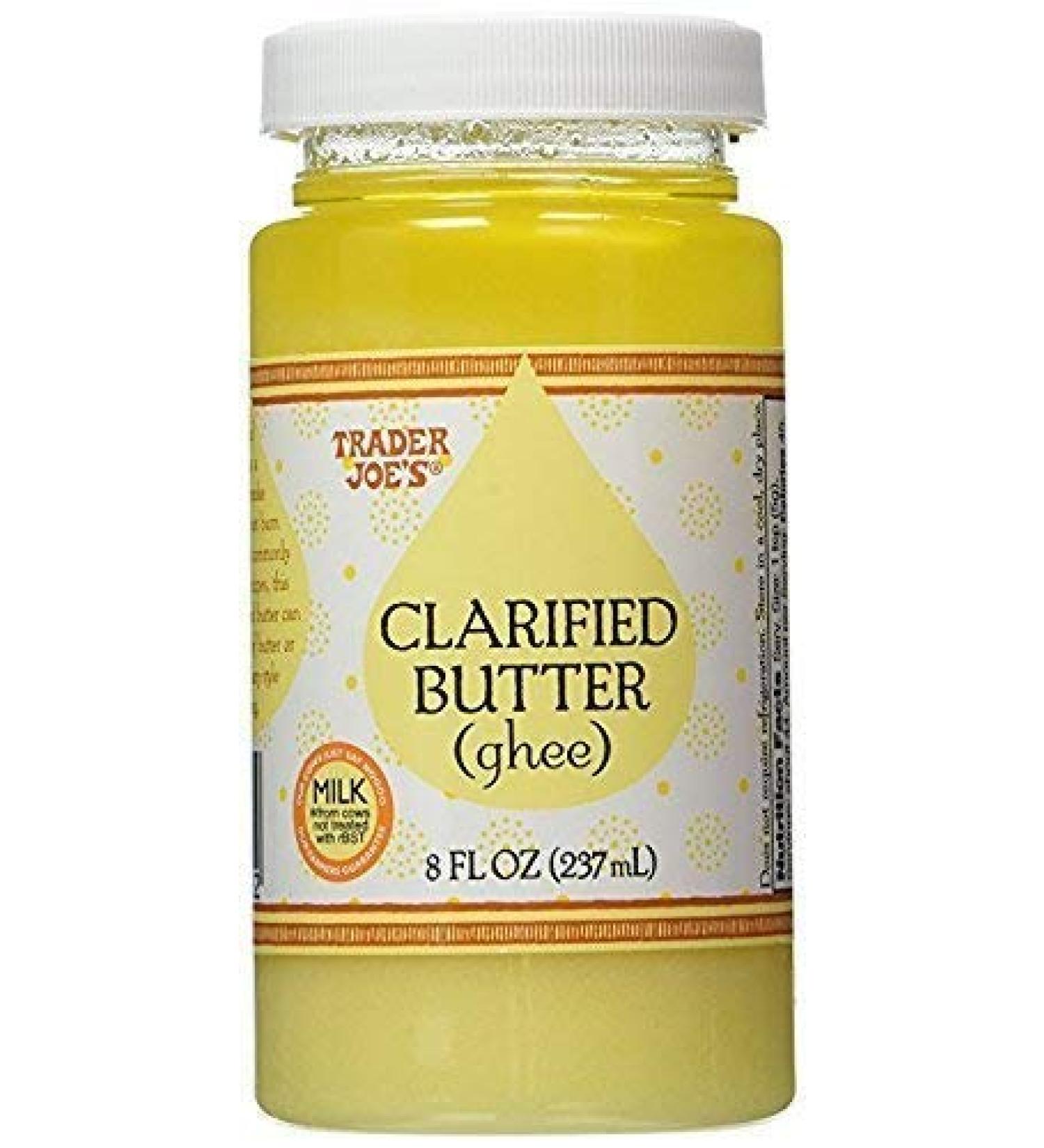 Trader Joe's Clarified Butter (Ghee) 8oz. (pack of 2)