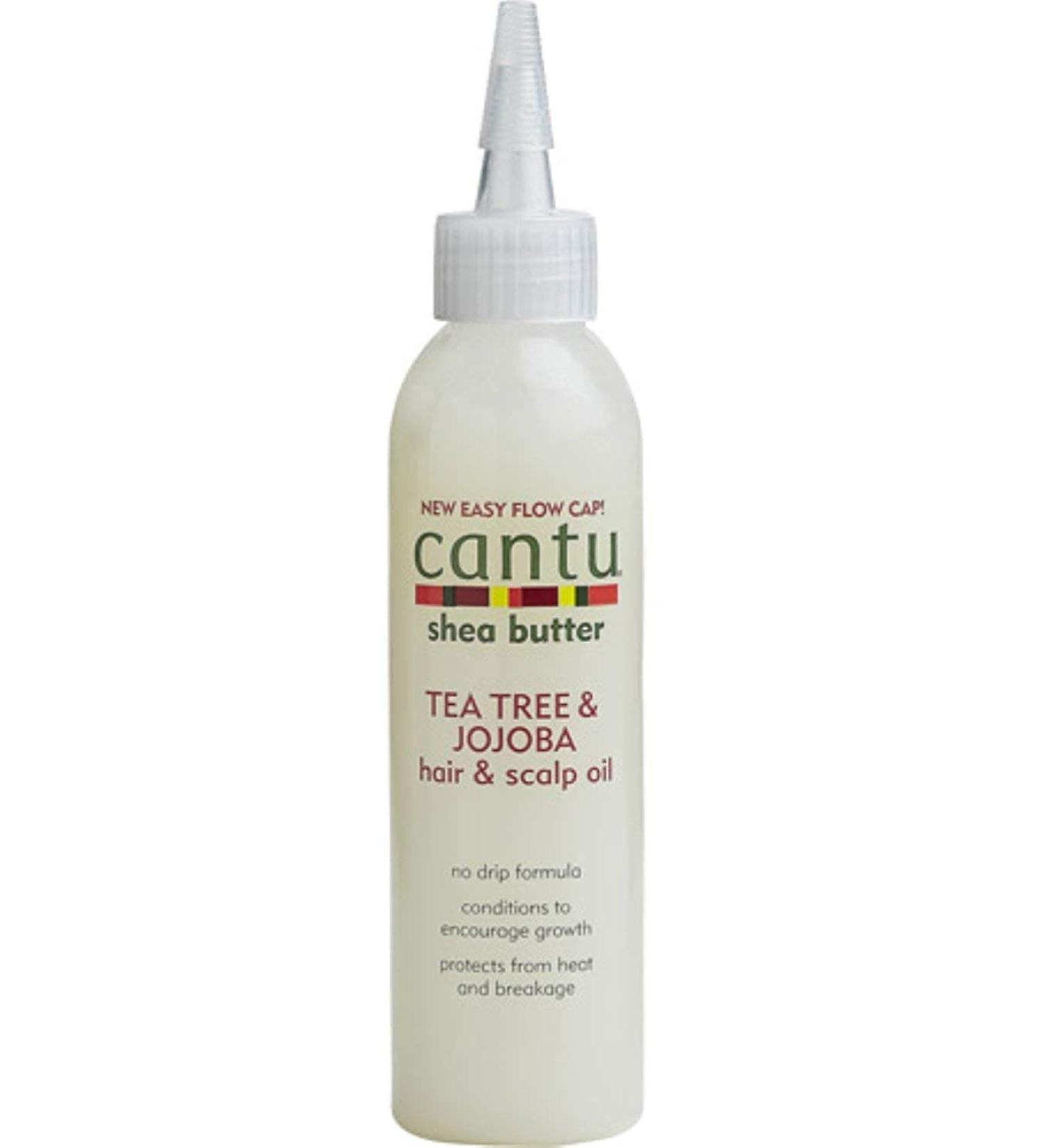 Cantu Shea Butter Tea Tree & Jojoba Hair & Scalp Oil 6 Fluid Ounce