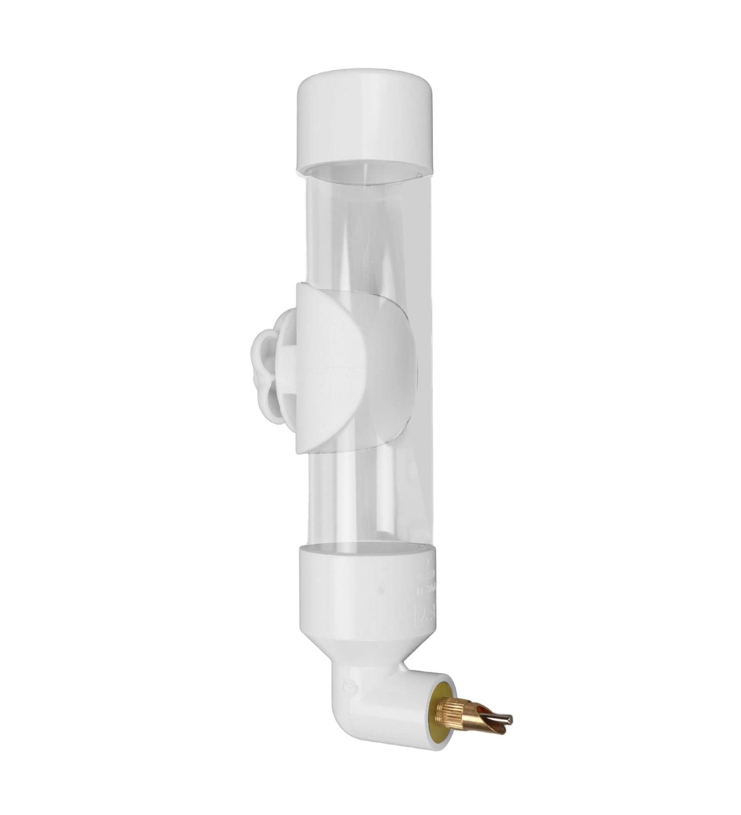 Deosdum Automatic Bird Water Dispenser - Parrot Drinking Fountain & Cage Accessories (White) - International Shipping Available - Buy Online on GoSupps.com