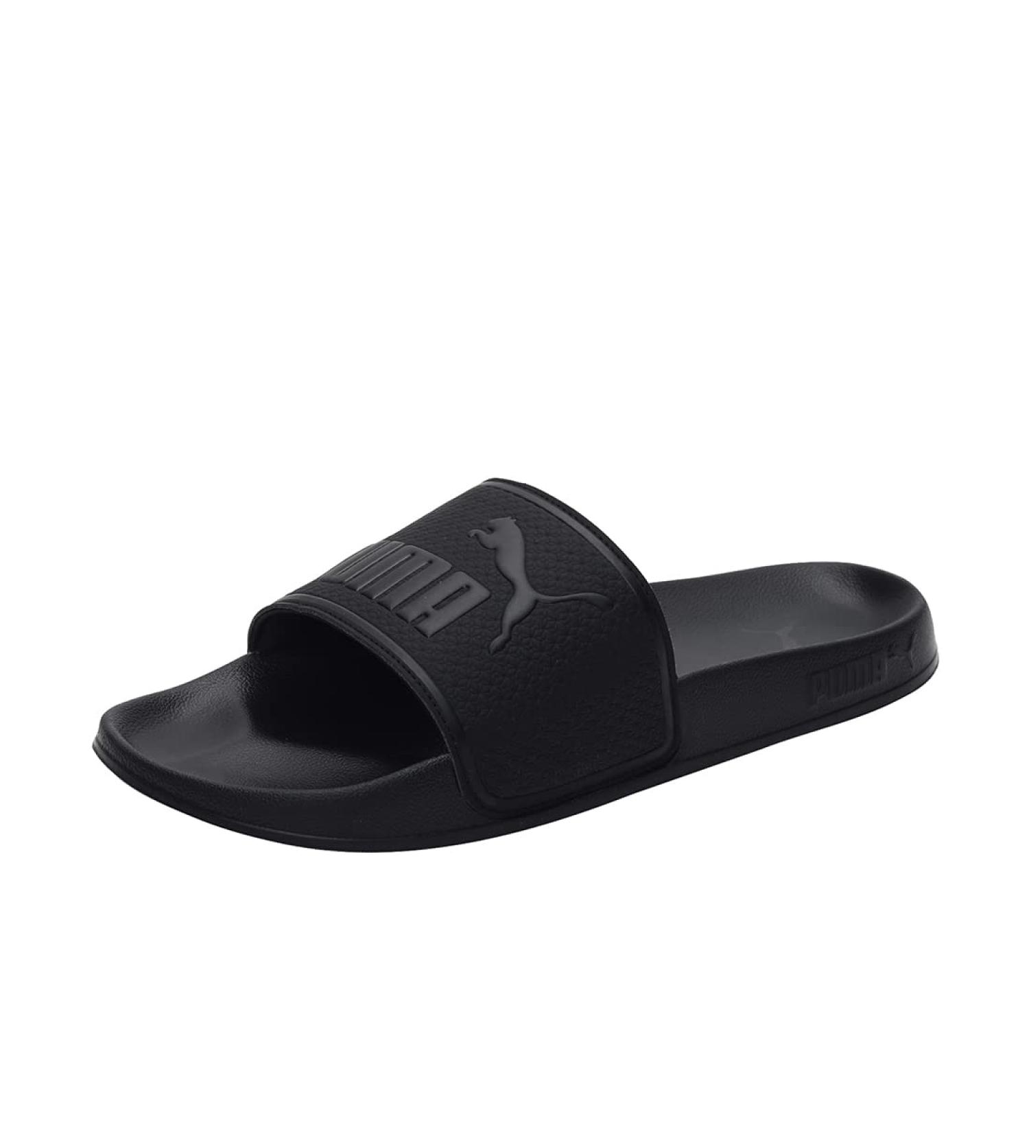 PUMA Unisex Leadcat 2.0 Slide Sandal - 44.5 EU | Puma Black | International Shipping Available - Buy Online on GoSupps.com