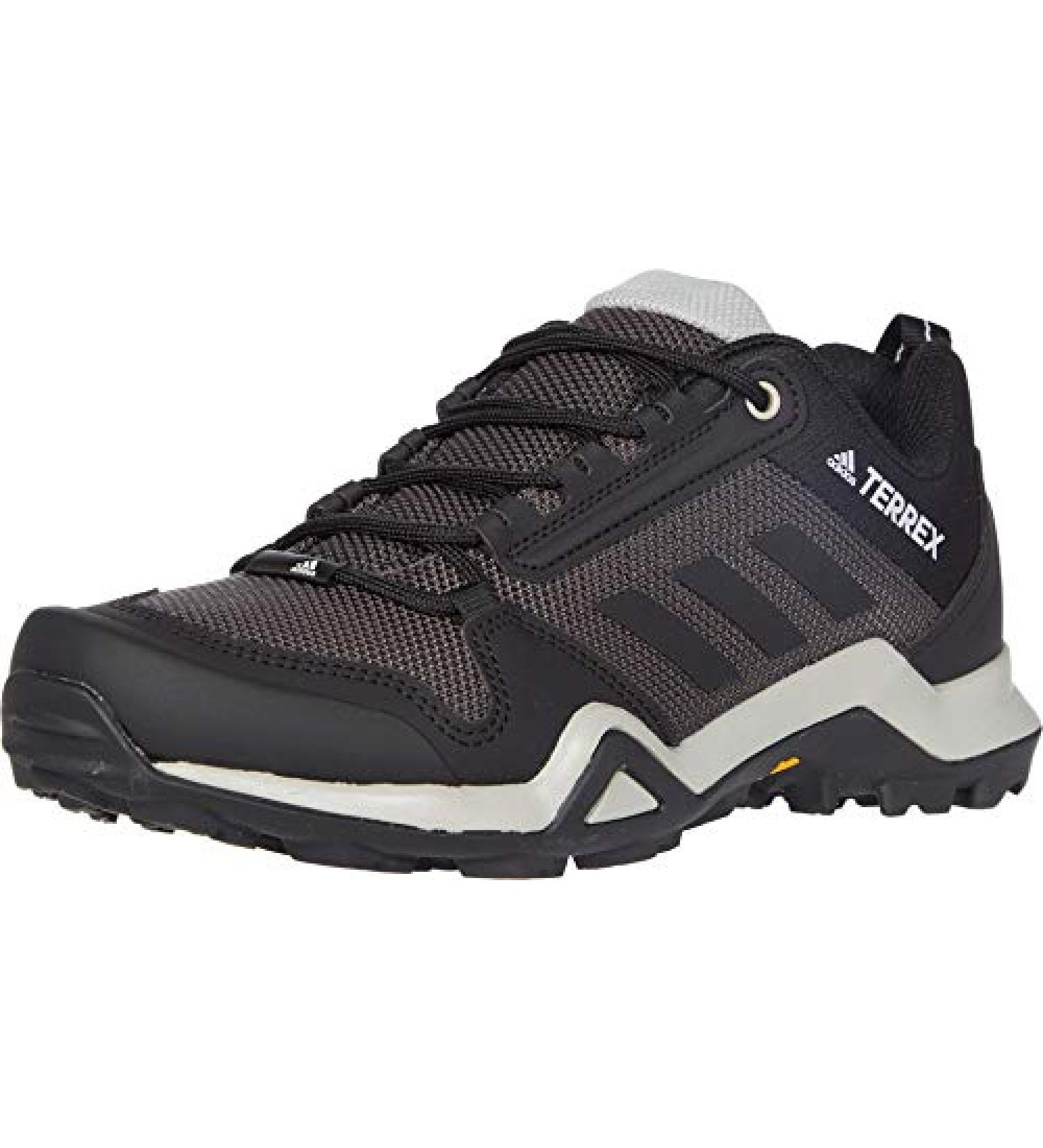 adidas Outdoor Women's Terrex AX3 Hiking Boot - Hiking Shoe 9 Dgh Solid Grey/Core Black/Purple Tin