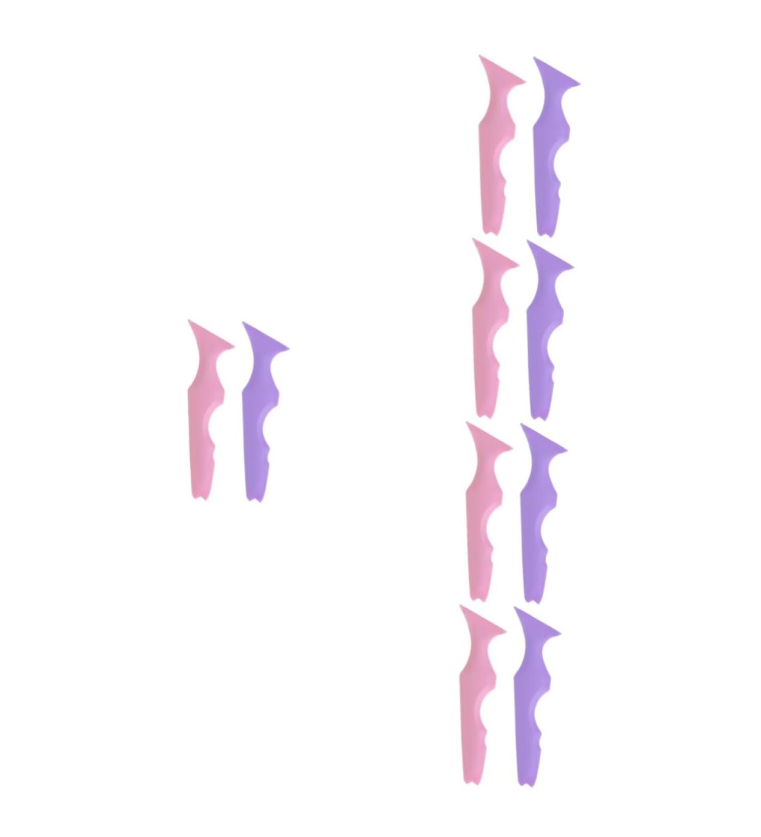 Beavorty 10 pcs Silicone Beauty Ruler eye mascara makeup supplies make up stencils Multifunction Pads 1 count (Pack of 1) Assorted Colorx5pcs - Buy Online on GoSupps.com