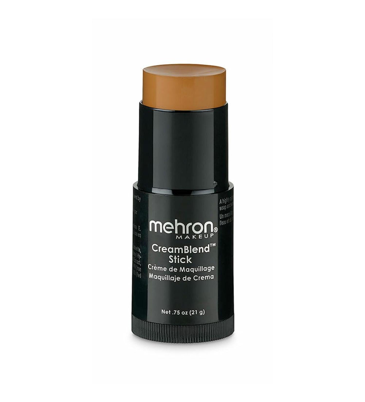 Mehron Camblend Stick - Dark 0 | Face & Body Painting Cream Makeup | 21g Primer & Body Color Pen - Buy Online on GoSupps.com