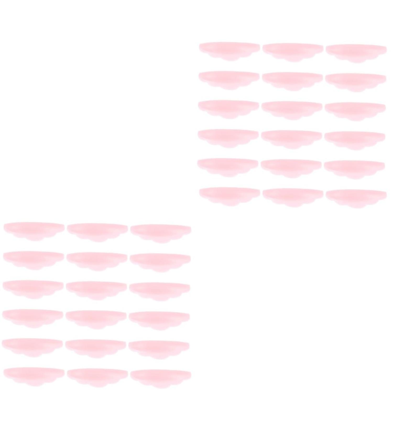 Didiseaon 40 Pairs Eyelash Silicone Patch Silicone Eyelash Perming Curler Make up Kit Lash Lift Supplies Eyelash Lift Kit Lash Tool Lash Kit Silicone Makeup Tool Curly Pink Extend Silica Gel - Buy Online on GoSupps.com