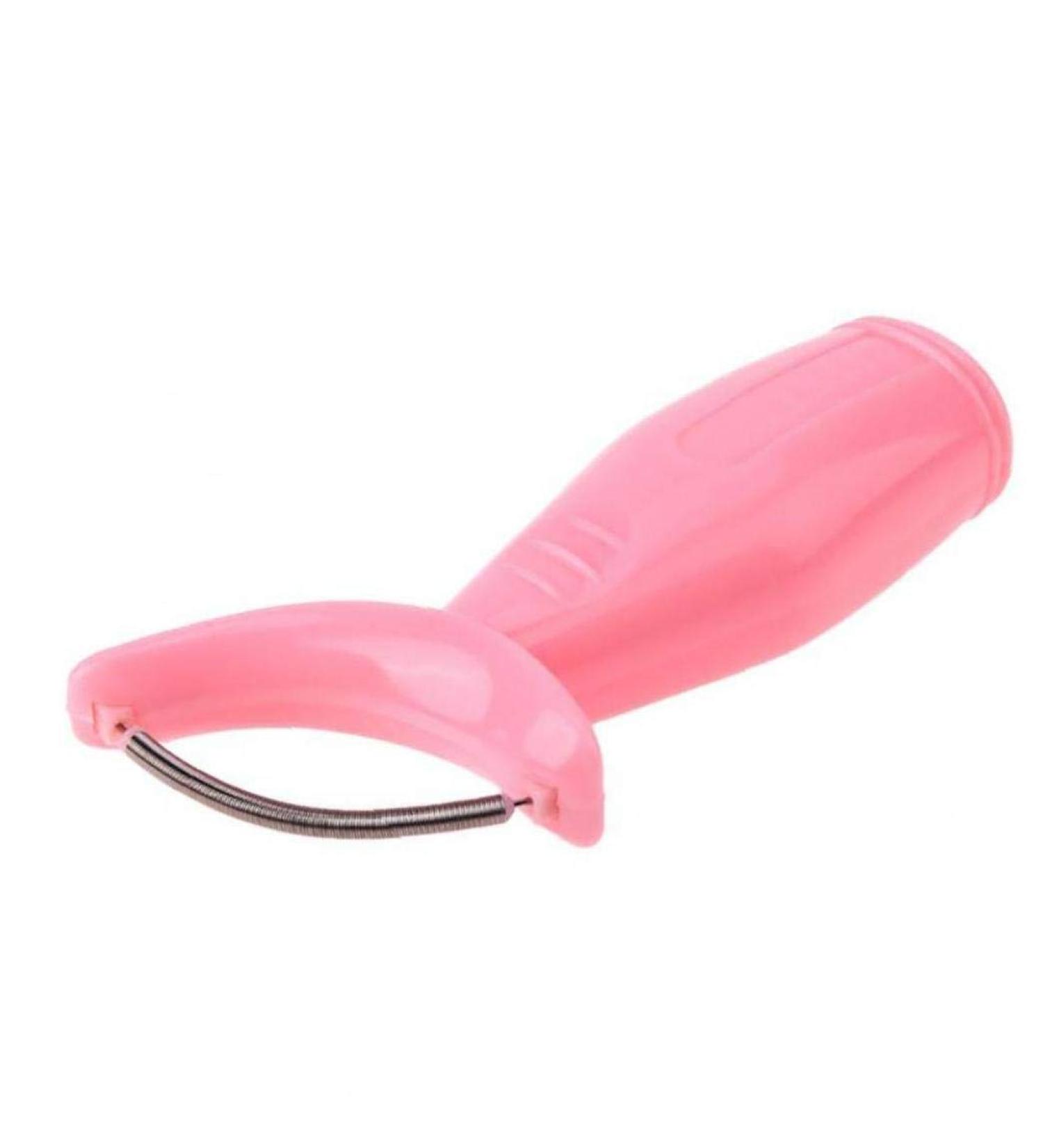 Facial Hair Remover Spring Threading Wand - Ergonomic Handle Epilator in Pink - Buy Online on GoSupps.com