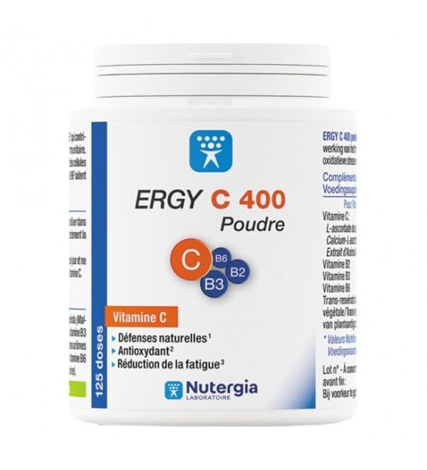 Nutergia Ergy C 400 Poudre 125g