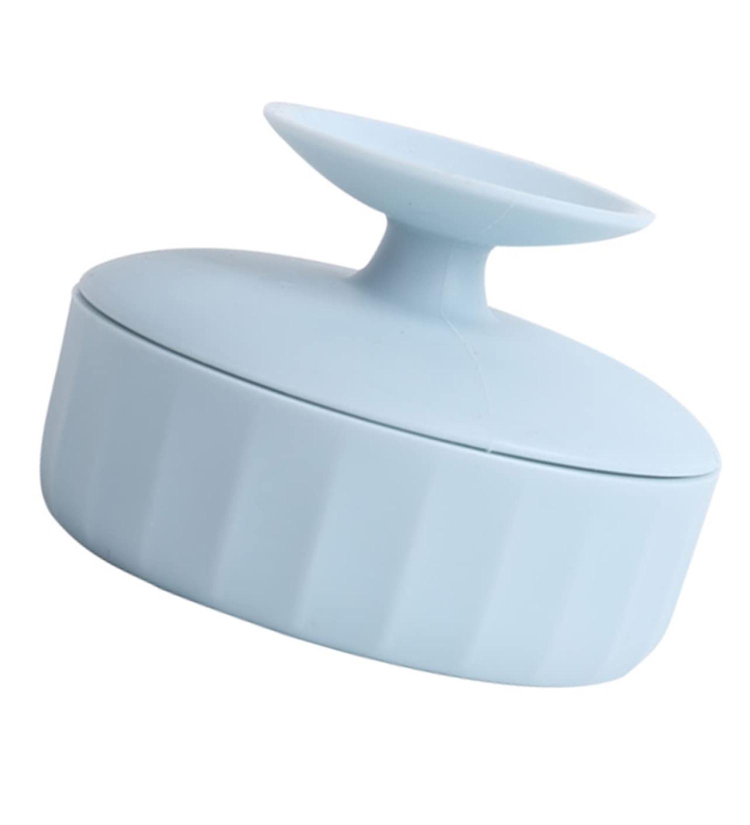 Garneck Makeup Brush Cleaning Box Makeup Sponge Cleaners Silicon Makeup Brush Mat Silicone Makeup Tool Cleaner Makeup Cleaning Mat Brush Cleaners Cosmetic Silica Gel Makeup Pad Make up 7.9X5.25X4.9CM Blue - Buy Online on GoSupps.com