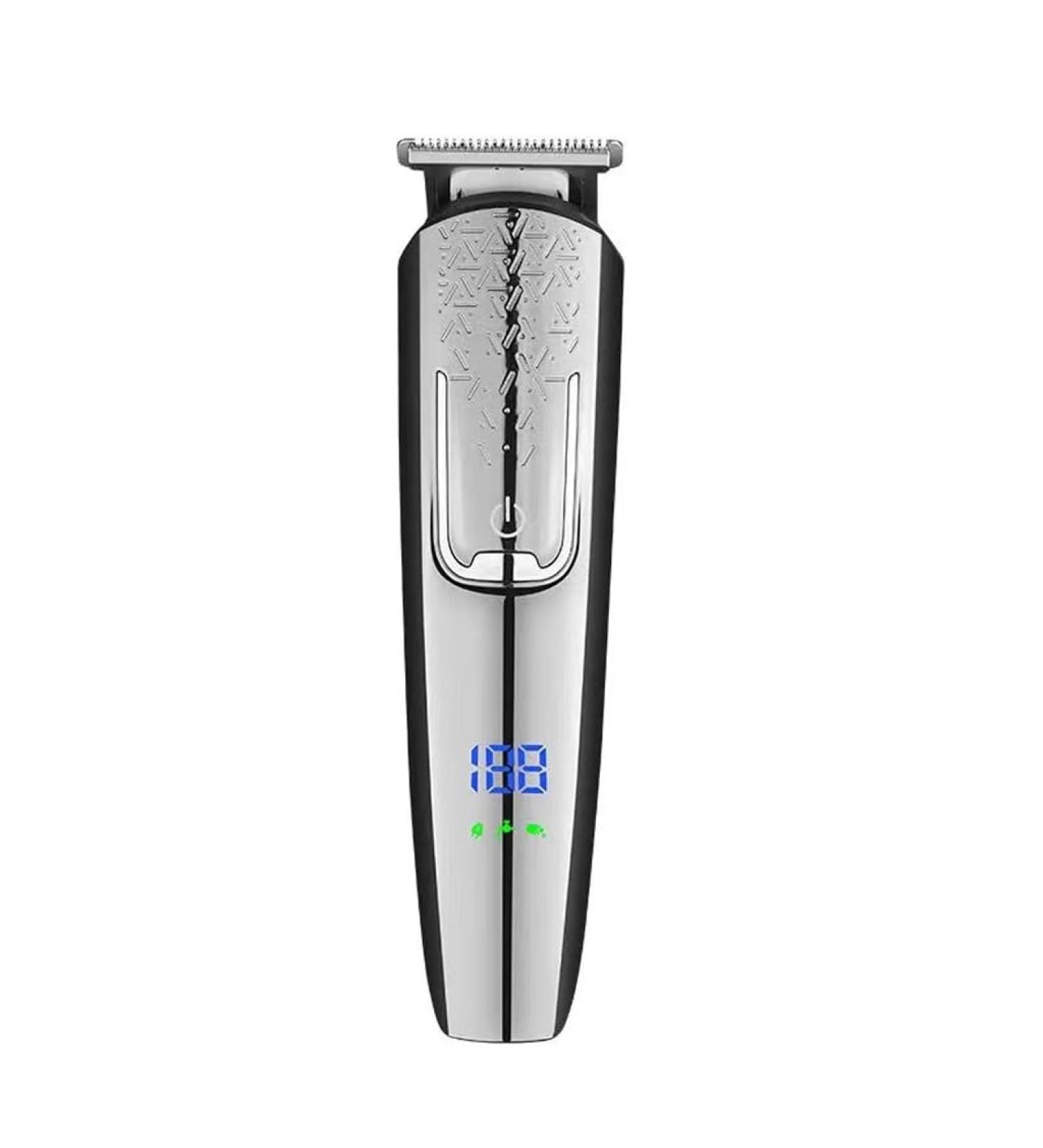 Multi-Functional Intelligent Hair Clipper | Fast Charging Electric Hair Clipper - 15.9cm Gray - Buy Online on GoSupps.com