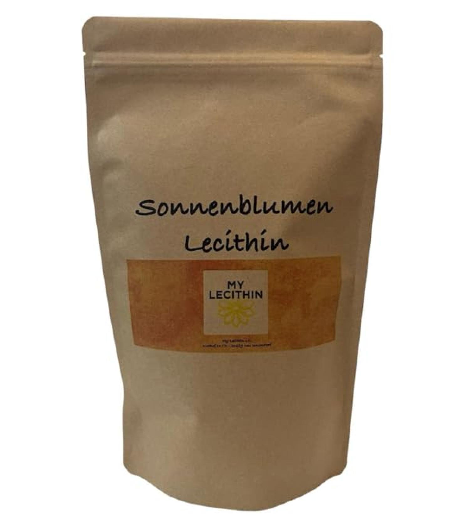 Sunflower lecithin 1000g | Pure lecithin | High bioavailability | Quality from Germany | vegan