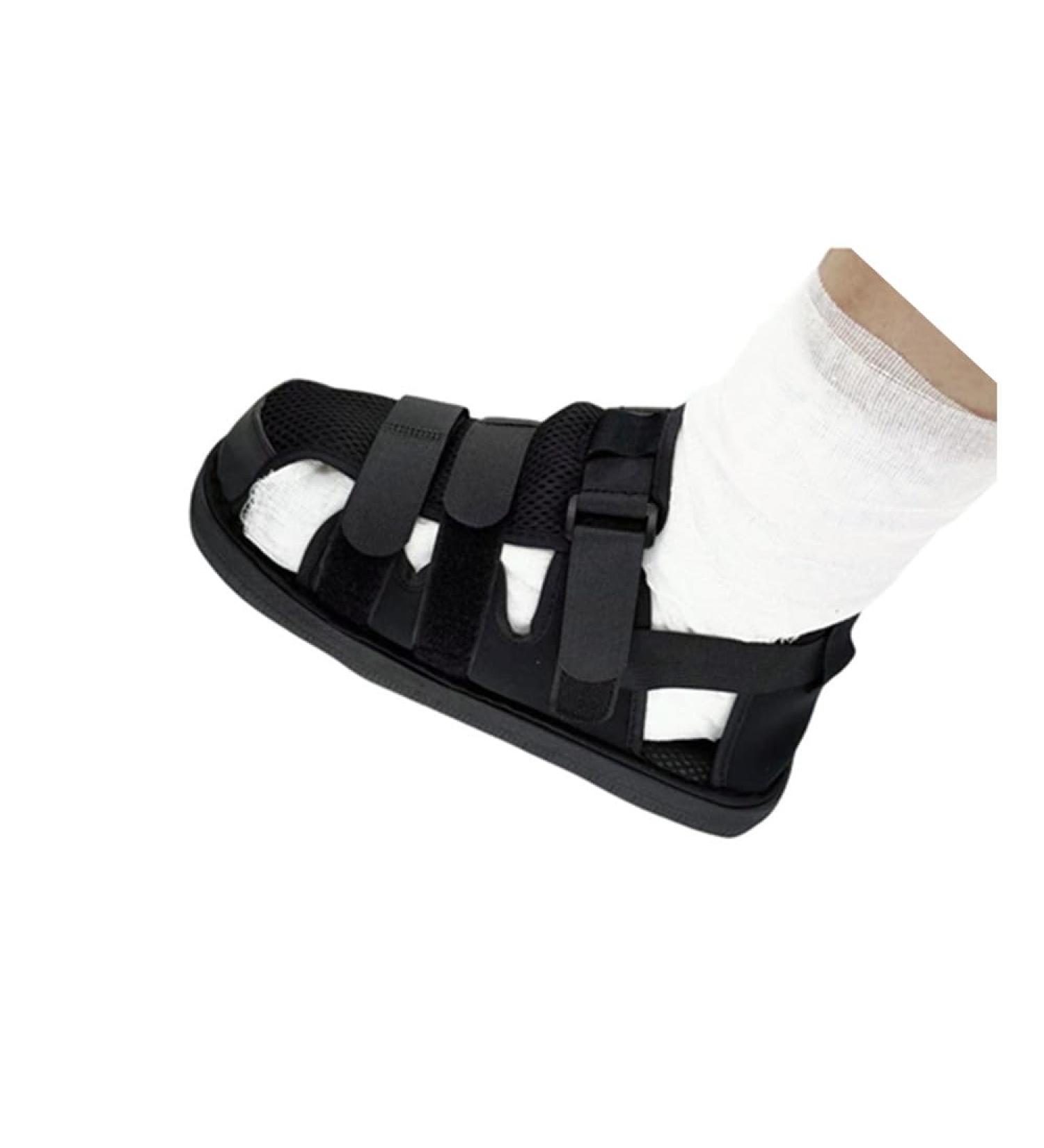 Unisex Adjustable Post-Op Shoe for Left/Right Foot | Medical Walking Shoe for Foot Injuries & Recovery | Small Size - Buy Online on GoSupps.com