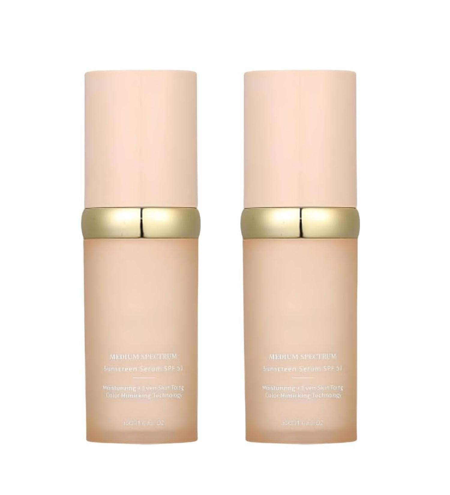 4 in 1 foundation Liquid Foundation Medium Spectrum Hydrating Medium full coverage concealer with SPF 50+ Inspired Longwearing & Waterproof - Korean Makeup (2pcs) - Buy Online on GoSupps.com