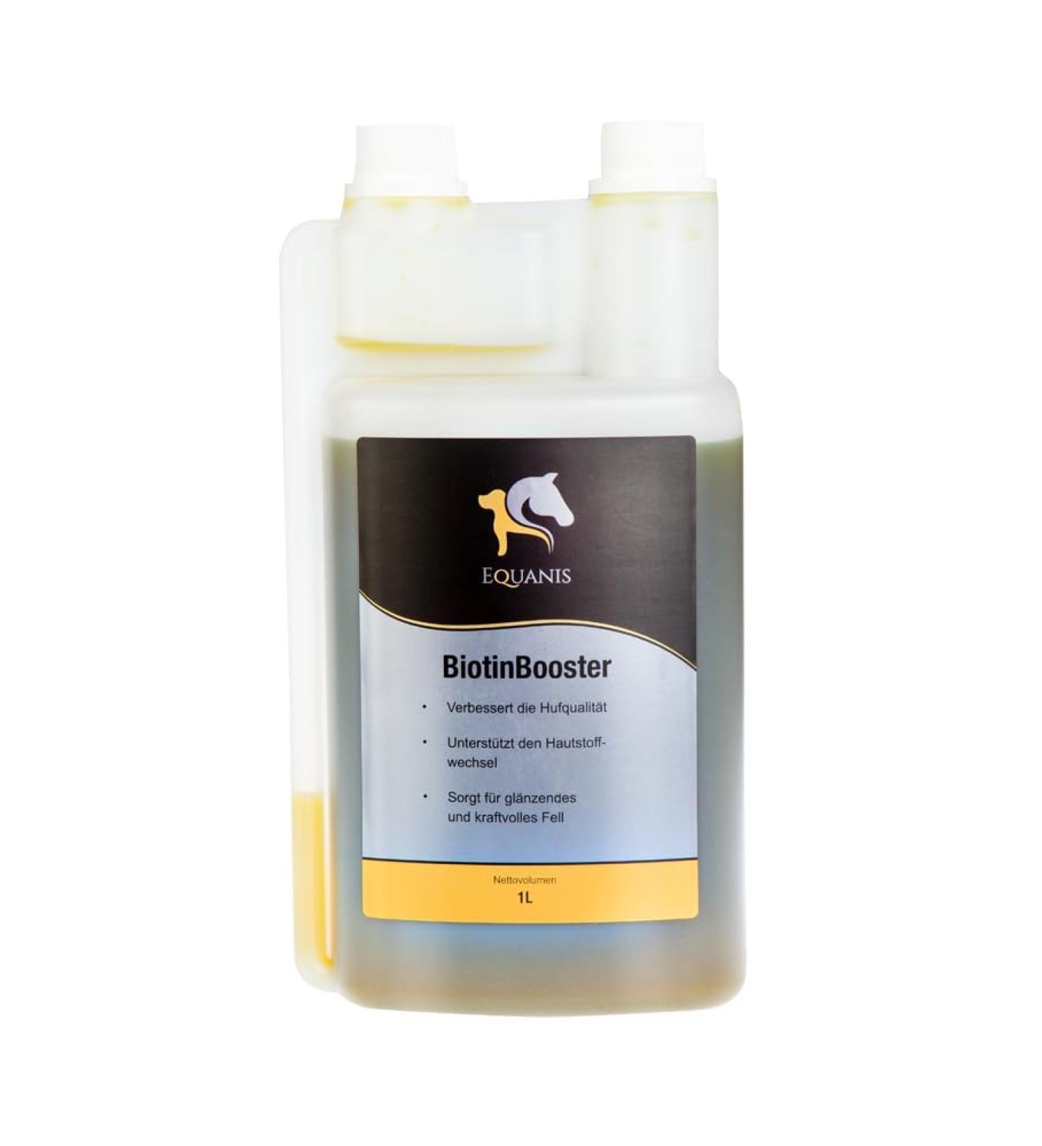 Equanis BiotinBooster | 1 l | Feed supplement for horses | To support the coat skin and hooves | Could - Buy Online on GoSupps.com