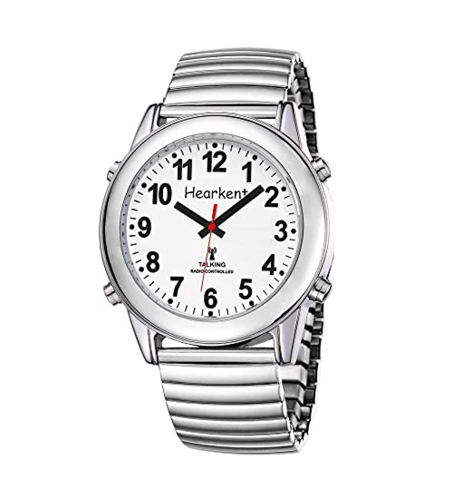 Hearkent Atomic Talking Watch: Clear and Loud Time, Date, Alarm for Seniors and Visually Impaired - Buy Online on GoSupps.com