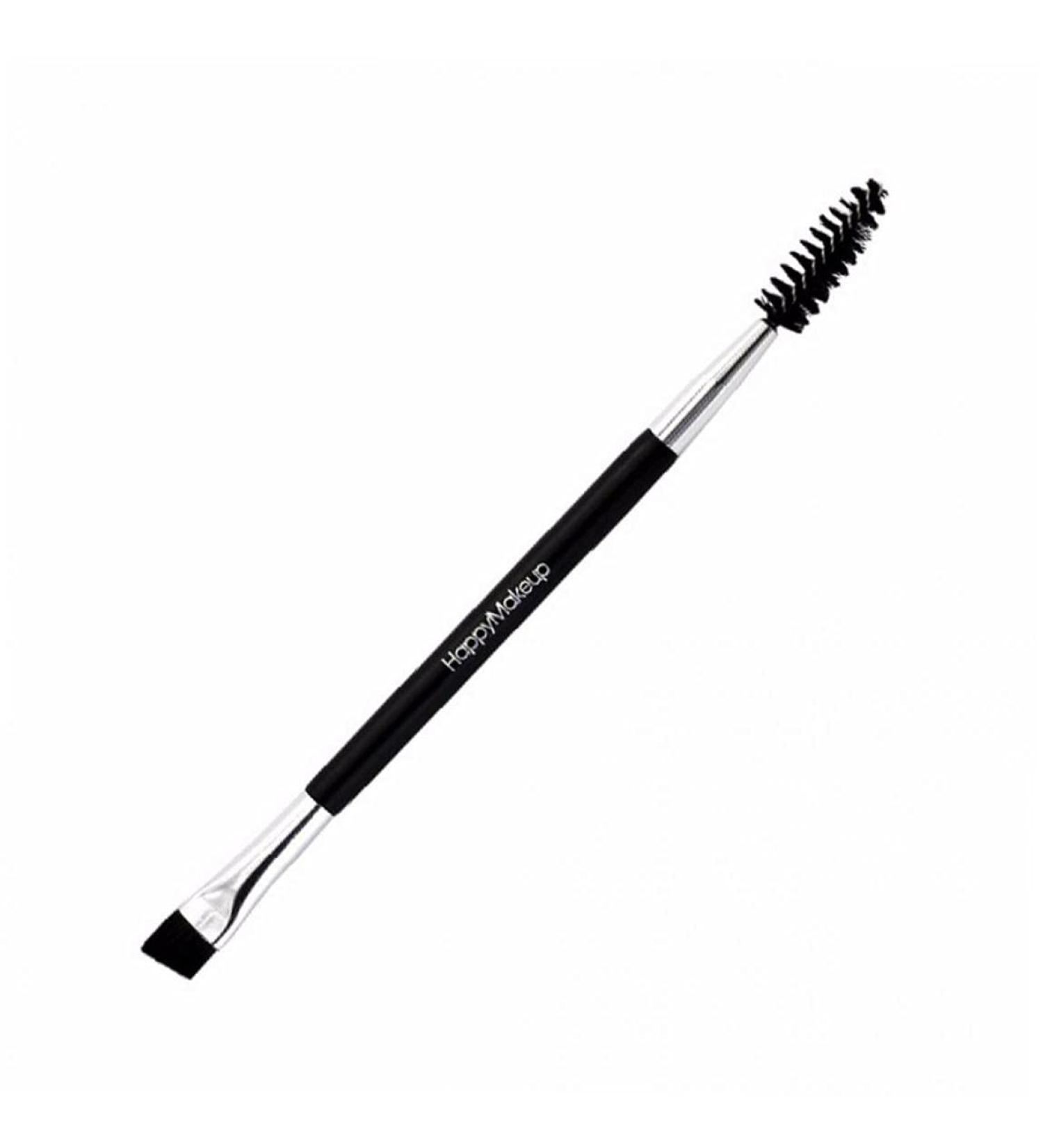 Duo Eyebrow Brush Set - Angled Brow & Mini Eyelash Brushes for Perfect Tinting | multifunctional Beauty Tools for Eyebrows & Lashes - Buy Online on GoSupps.com