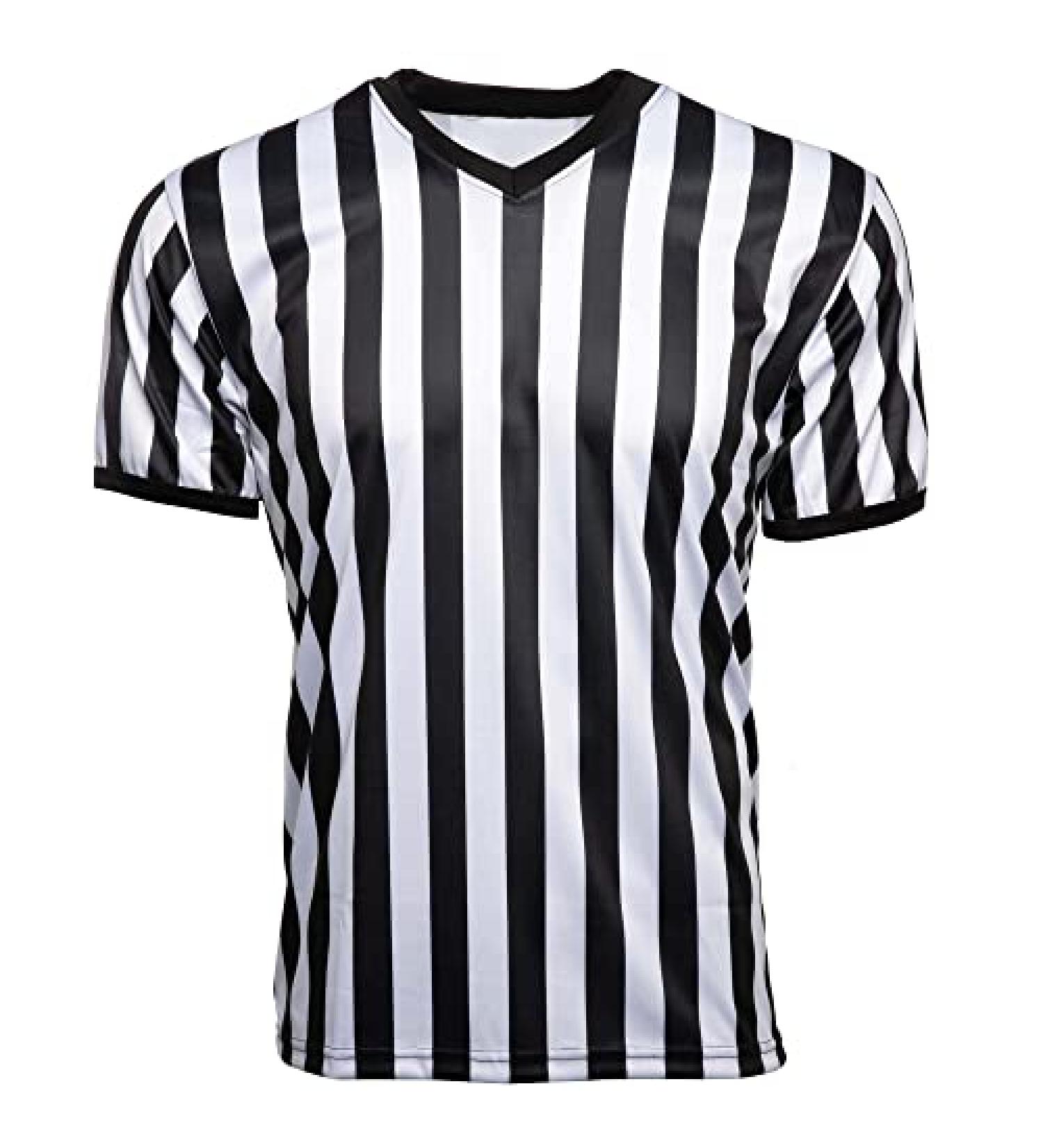 Murray Sporting Goods Men's V-Neck Referee Shirt - Short Sleeve Pro-Style Officiating Shirt | Medium - Buy Online on GoSupps.com