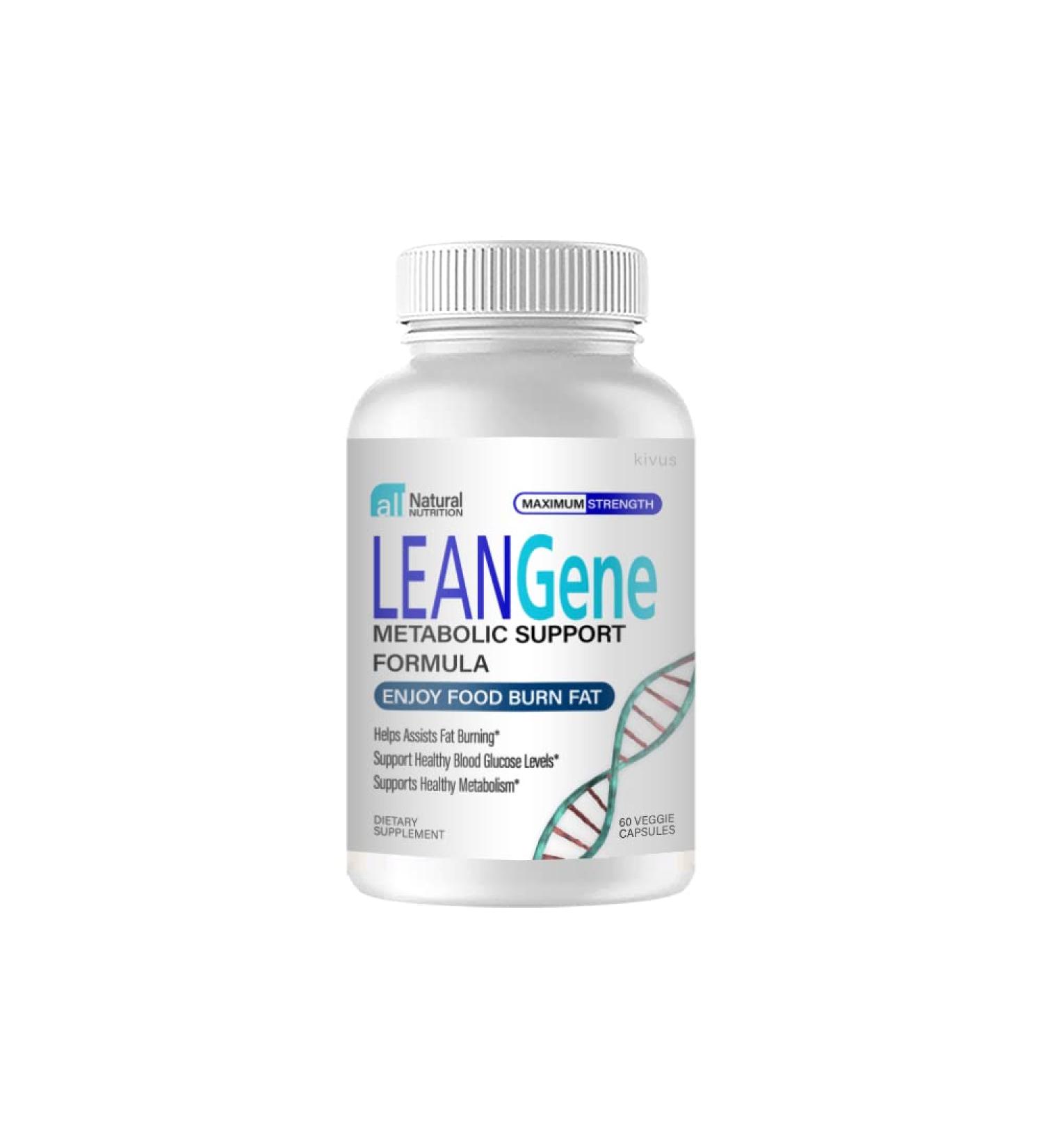 Kivus Lean Gene - Metabolic Support Supplement (60 Capsules) - Buy Online on GoSupps.com