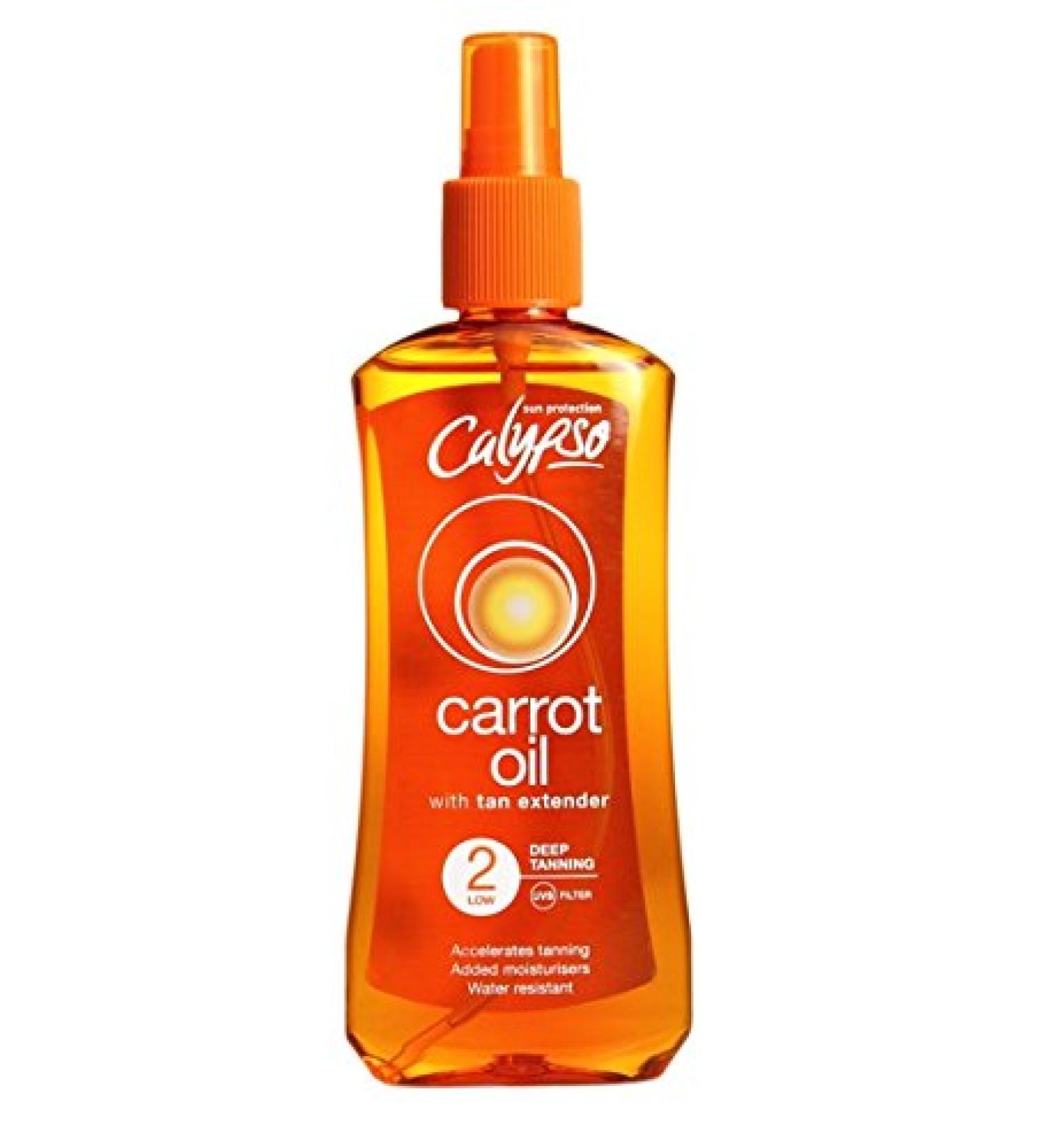 Calypso Carrot Oil Spray SPF2 200 millilitre x1