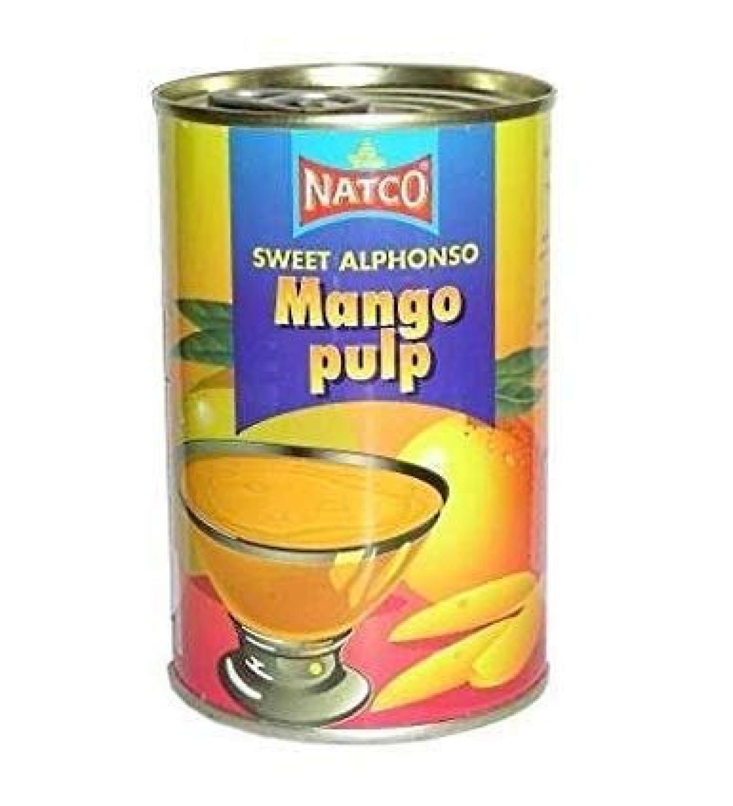 Natco Alphonso pulpe de mangue (sucr e) - 450 g - Lot de 3