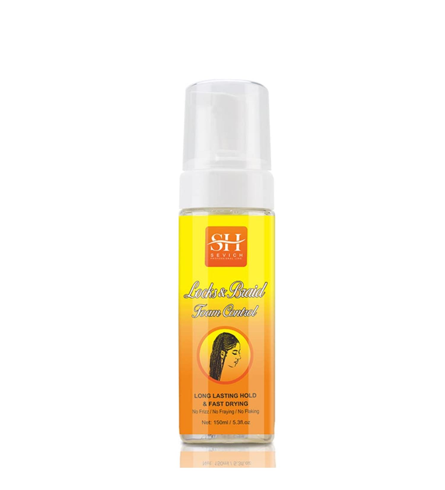 SEVICH Braid Foam Mousse - Long Lasting Frizz Control for Braids & Twists | 5.3 fl oz Hair Care Solution - Buy Online on GoSupps.com
