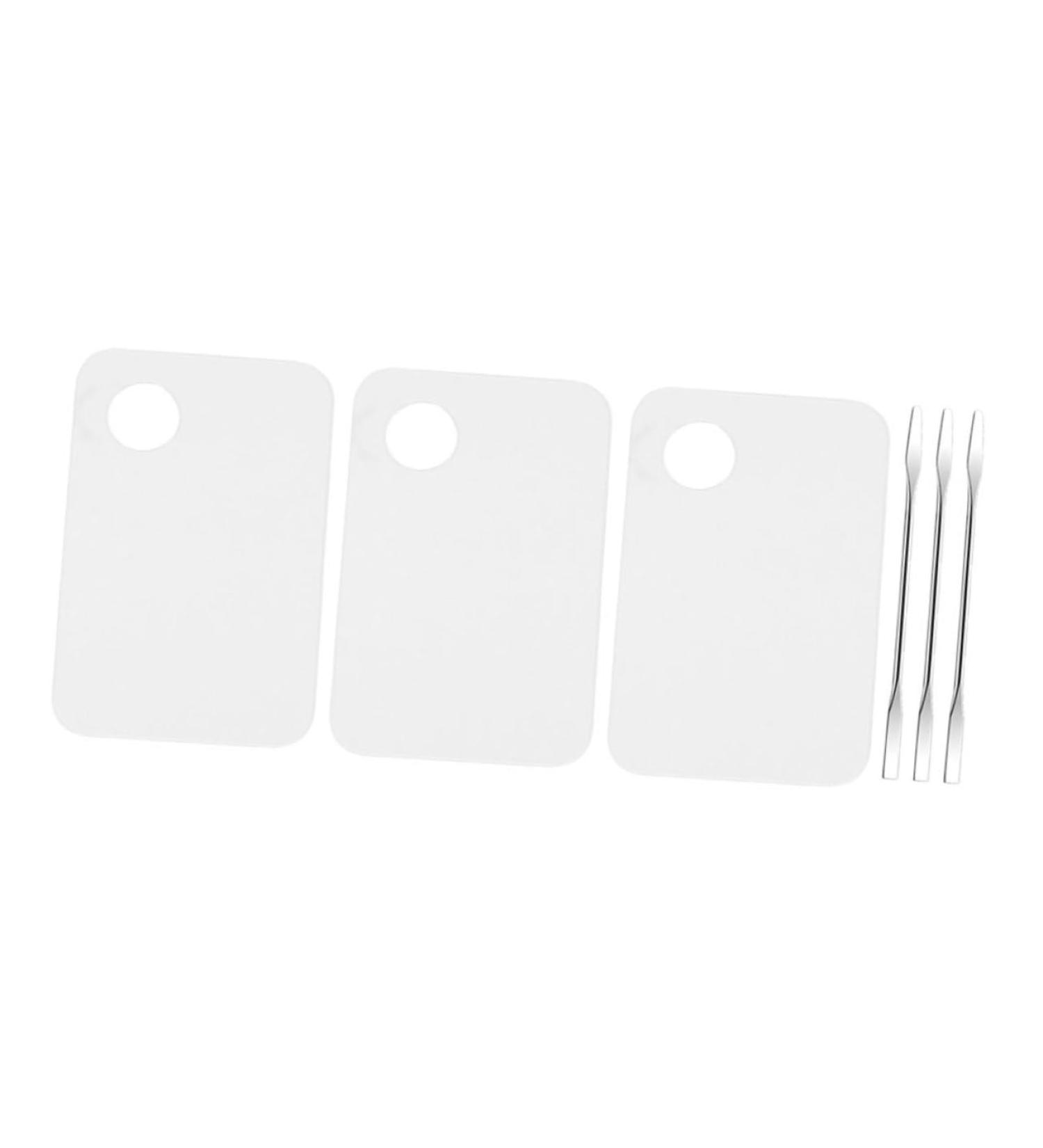 3 ensembles Palette Transparente de Maquillage Outil de M lange pour Manucure et Nail Art Plateau Multifonction pour M langer Vernis Ongles et Pigments - Buy Online on GoSupps.com