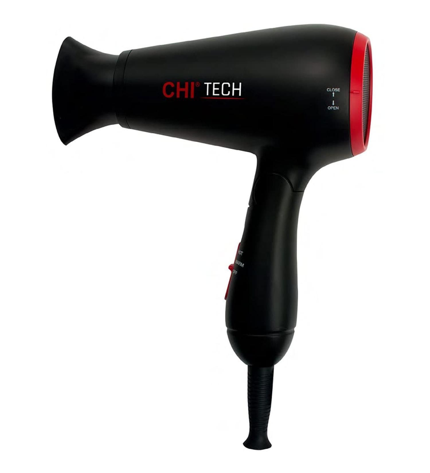 CHI Tech Travel Ceramic Hair Dryer - Lightweight & Powerful Styling Tool - Buy Online on GoSupps.com