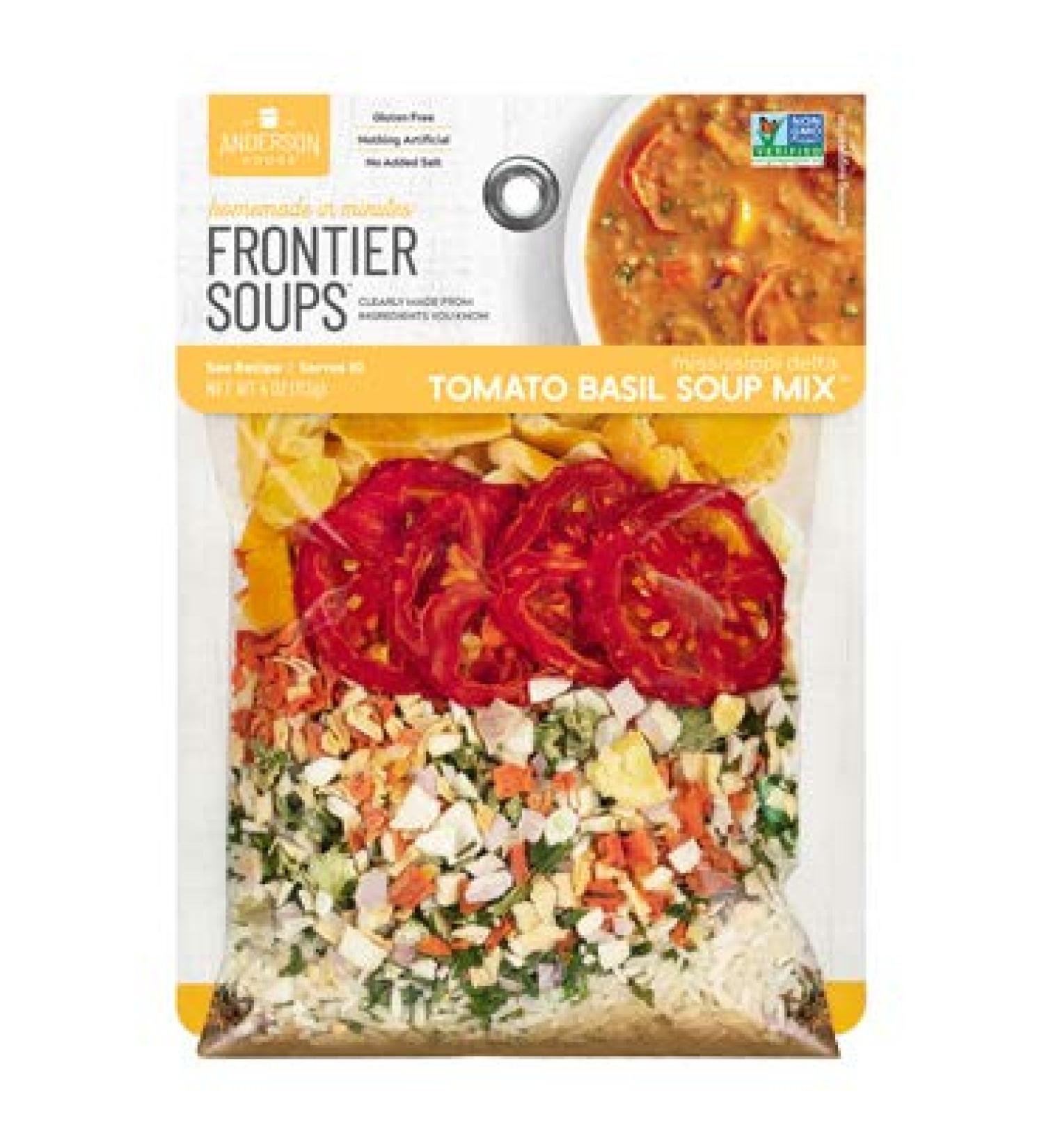 Frontier Soups Mississippi Delta Tomato Basil Soup (Pack of 2) - Buy Online on GoSupps.com