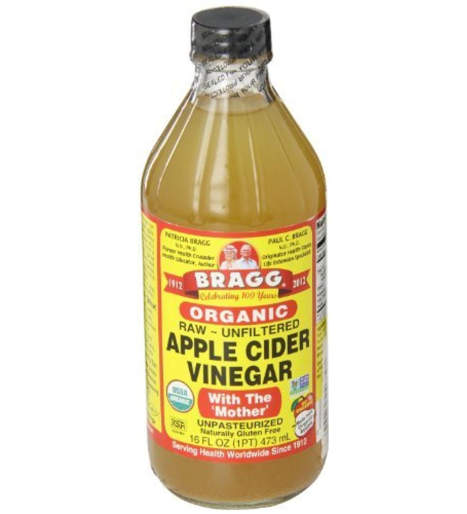 (6 PACK) - Bragg - Bragg Apple Cider Vinegar | 473ml | 6 PACK BUNDLE by Bragg 2.84 l (1Pack)